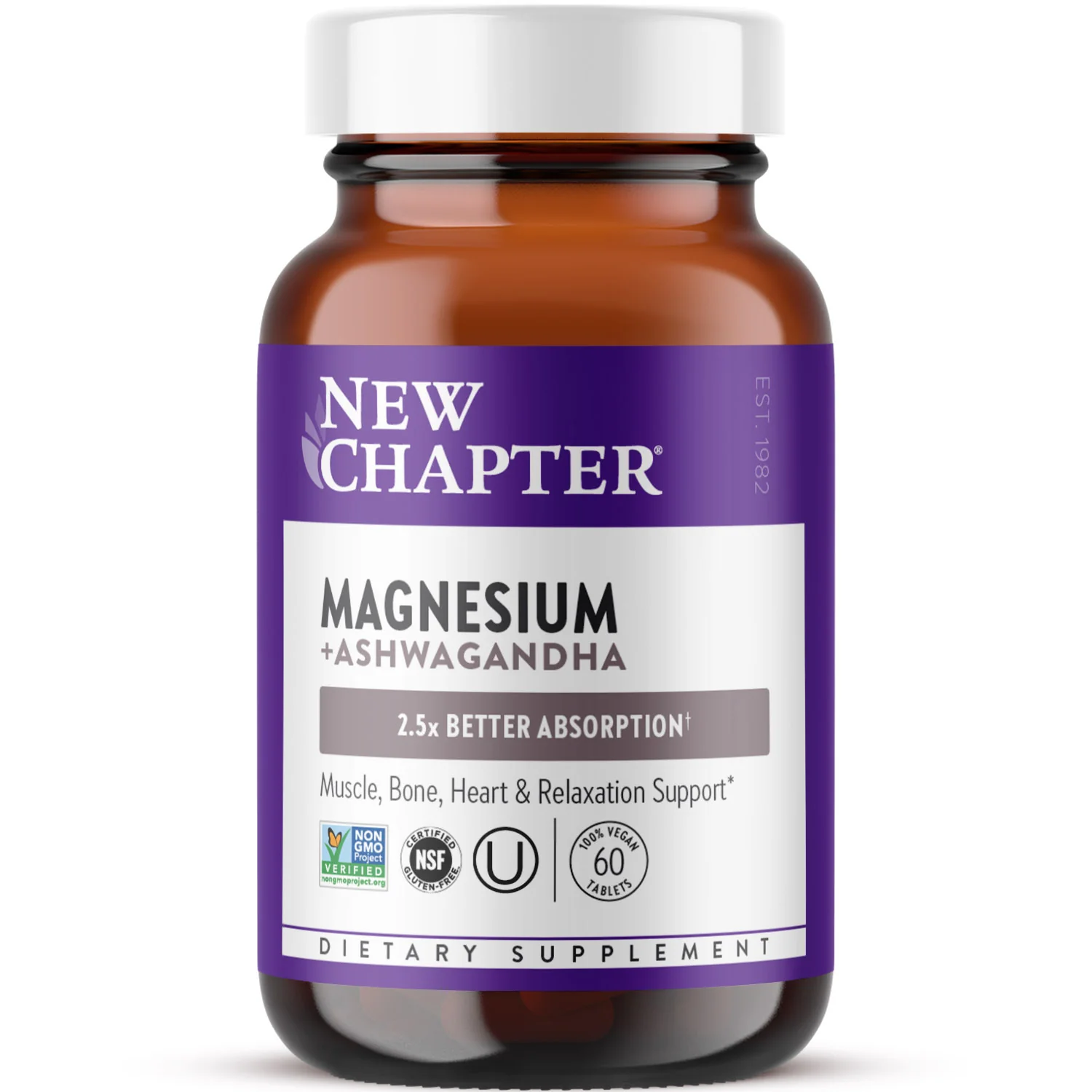 Magnesium + Ashwagandha, Muscle, Bone, Heart, Relaxation Support - Image 12