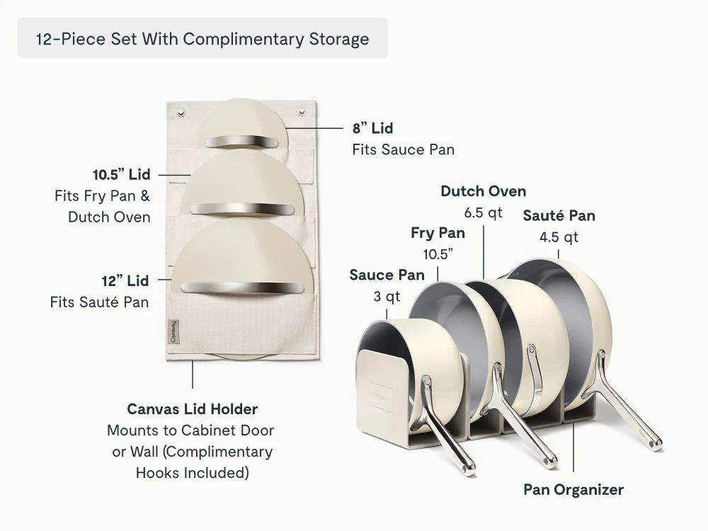 Nonstick Ceramic Cookware Set - Image 27