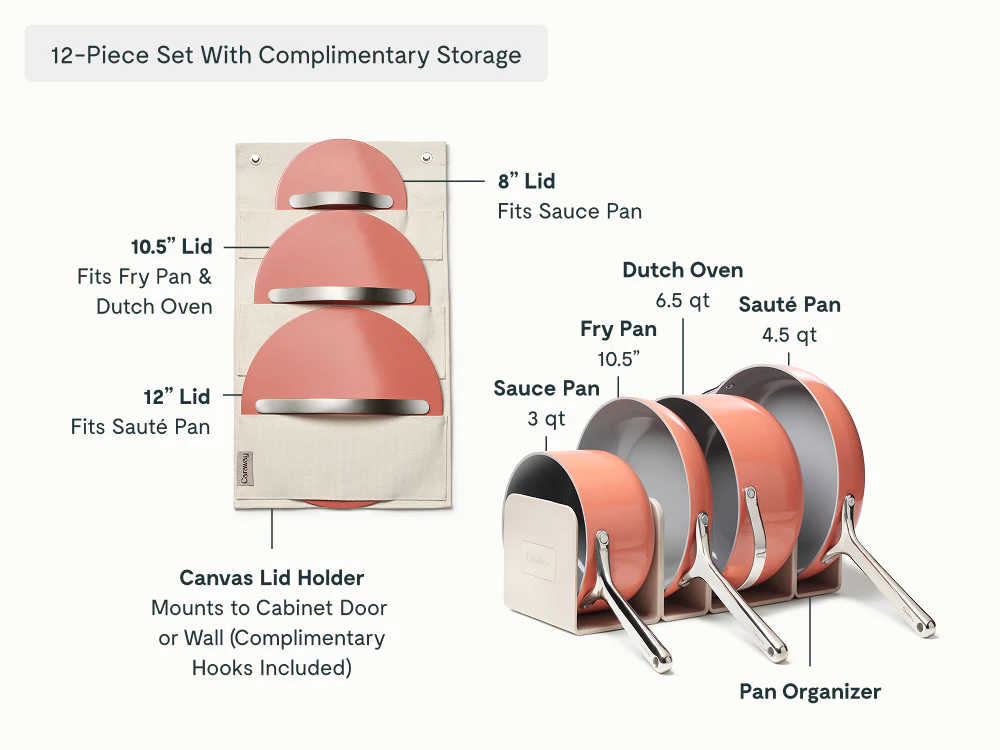 Nonstick Ceramic Cookware Set - Image 31