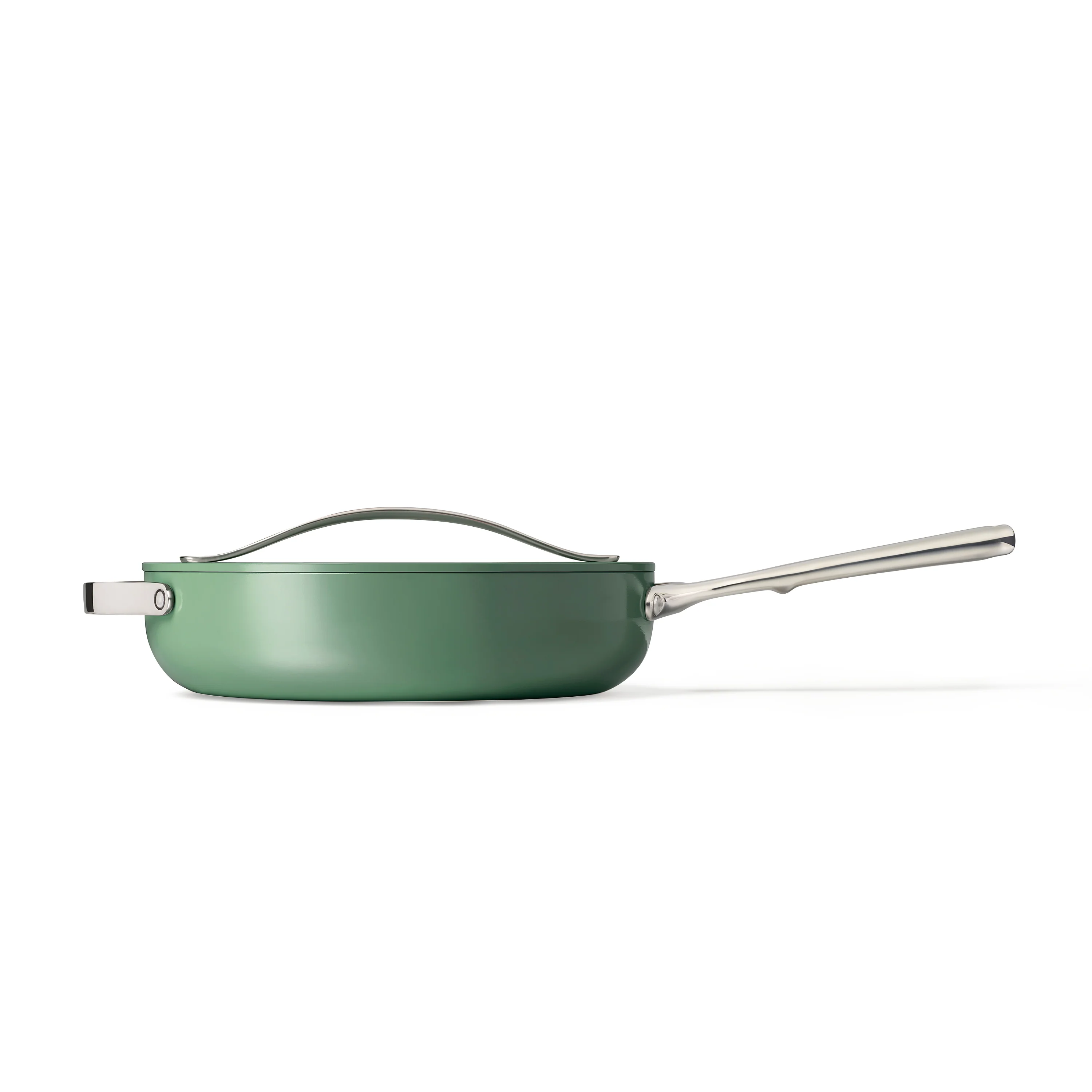Nonstick Ceramic Sauté Pan with Lid, 4.5 qt - Image 15