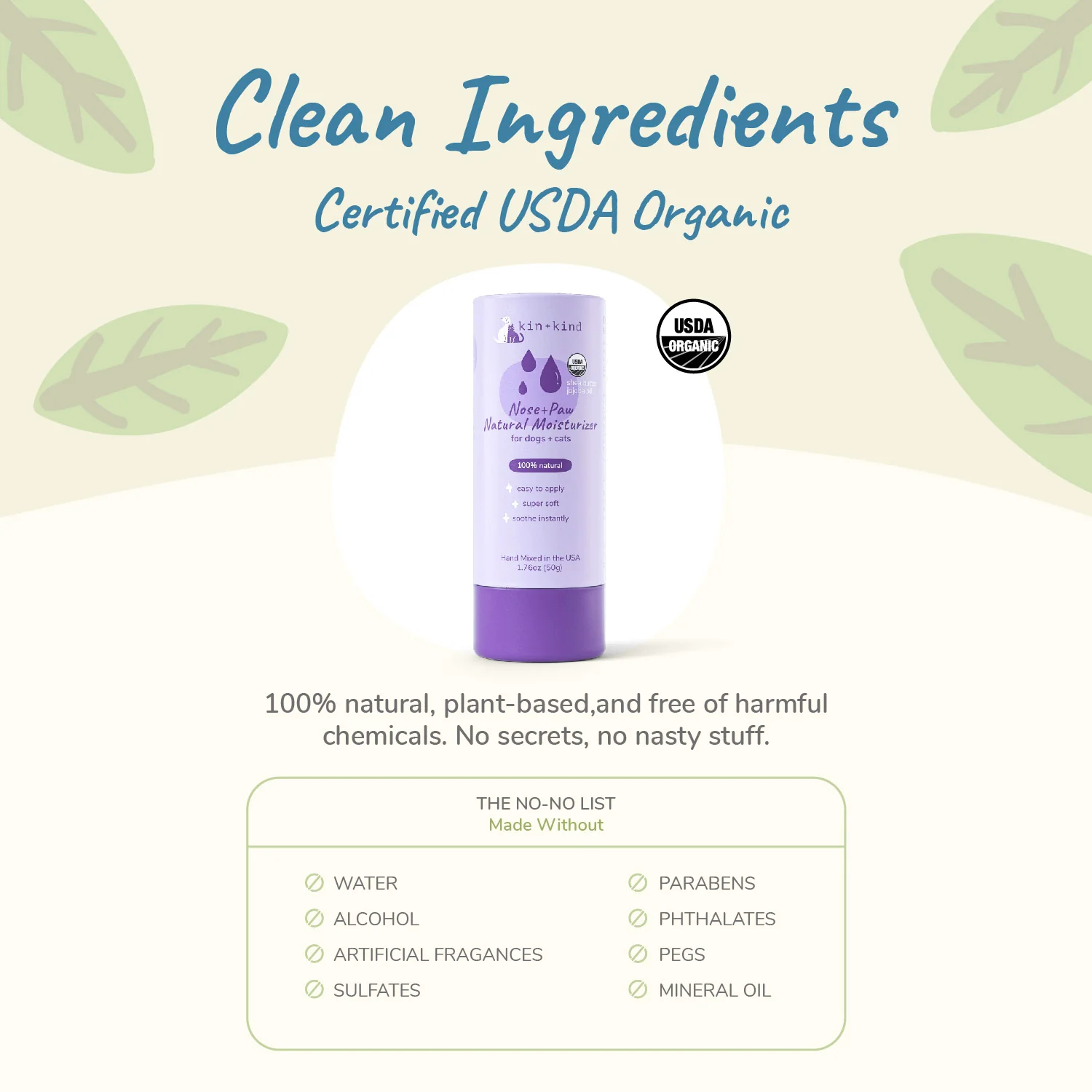 Organic Nose & Paw Moisturizer Stick for Dogs & Cats - Image 4