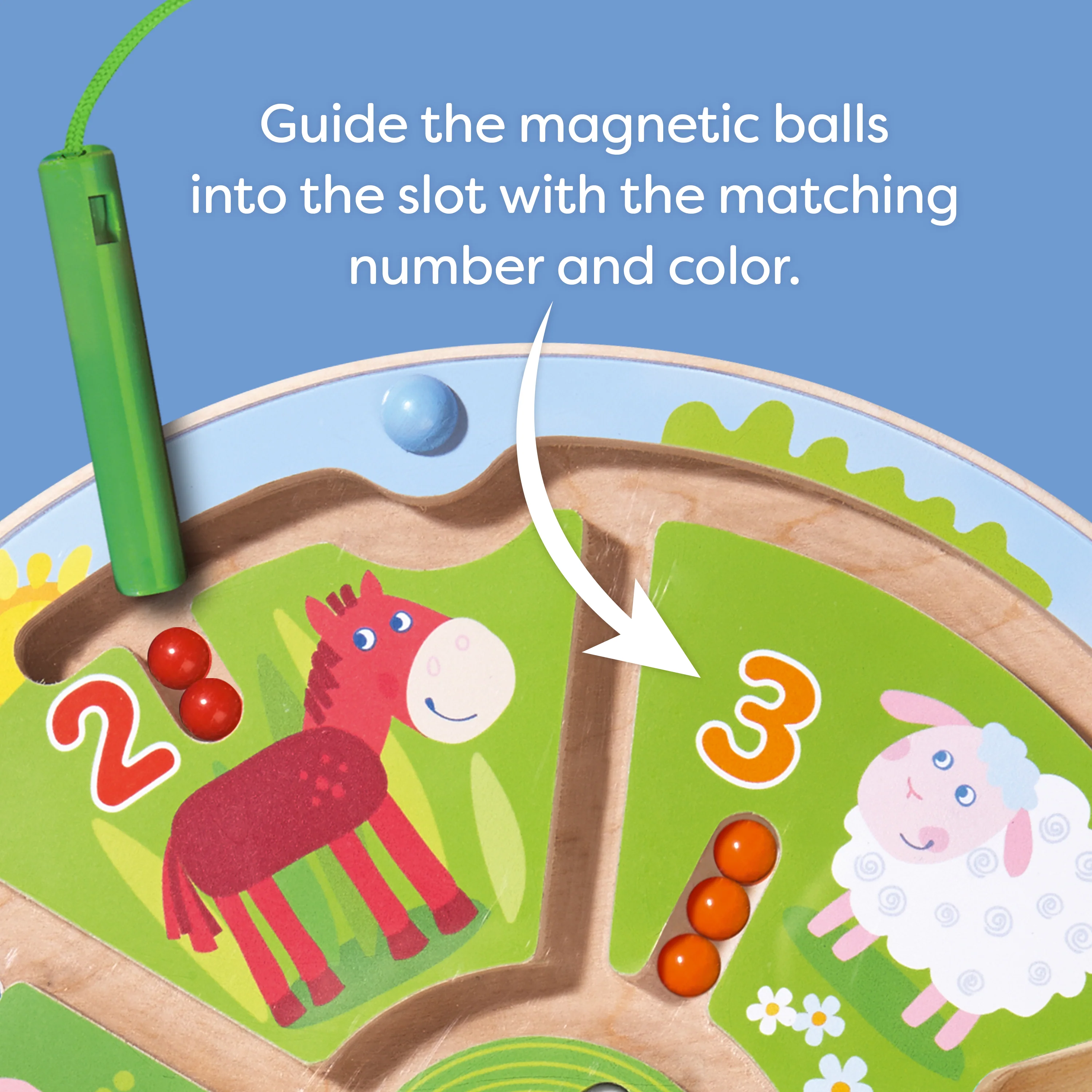 Number Maze Magnetic Game, 2+ Years - Image 2