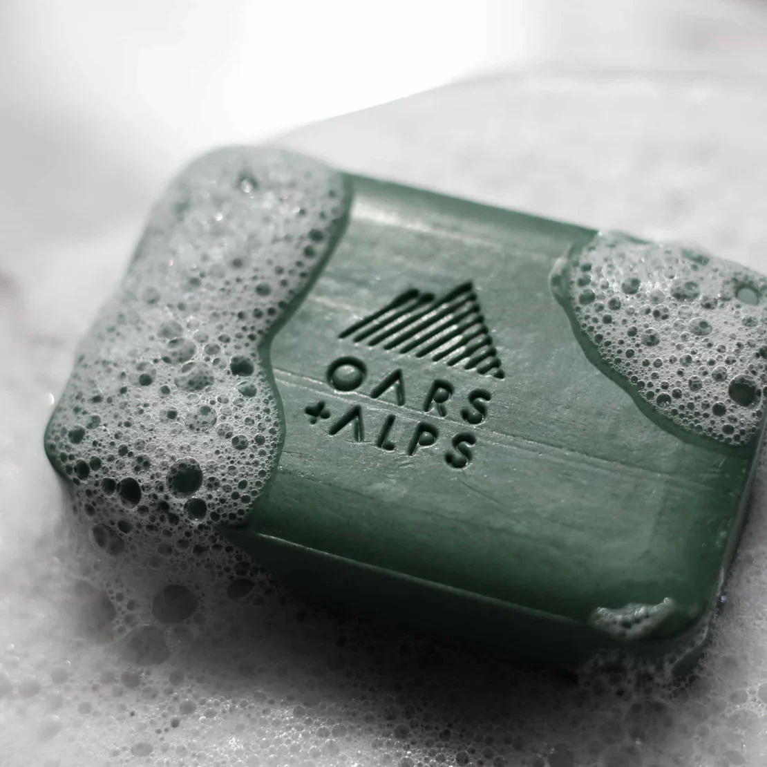 Peppermint Charcoal Bar Soap - Image 2