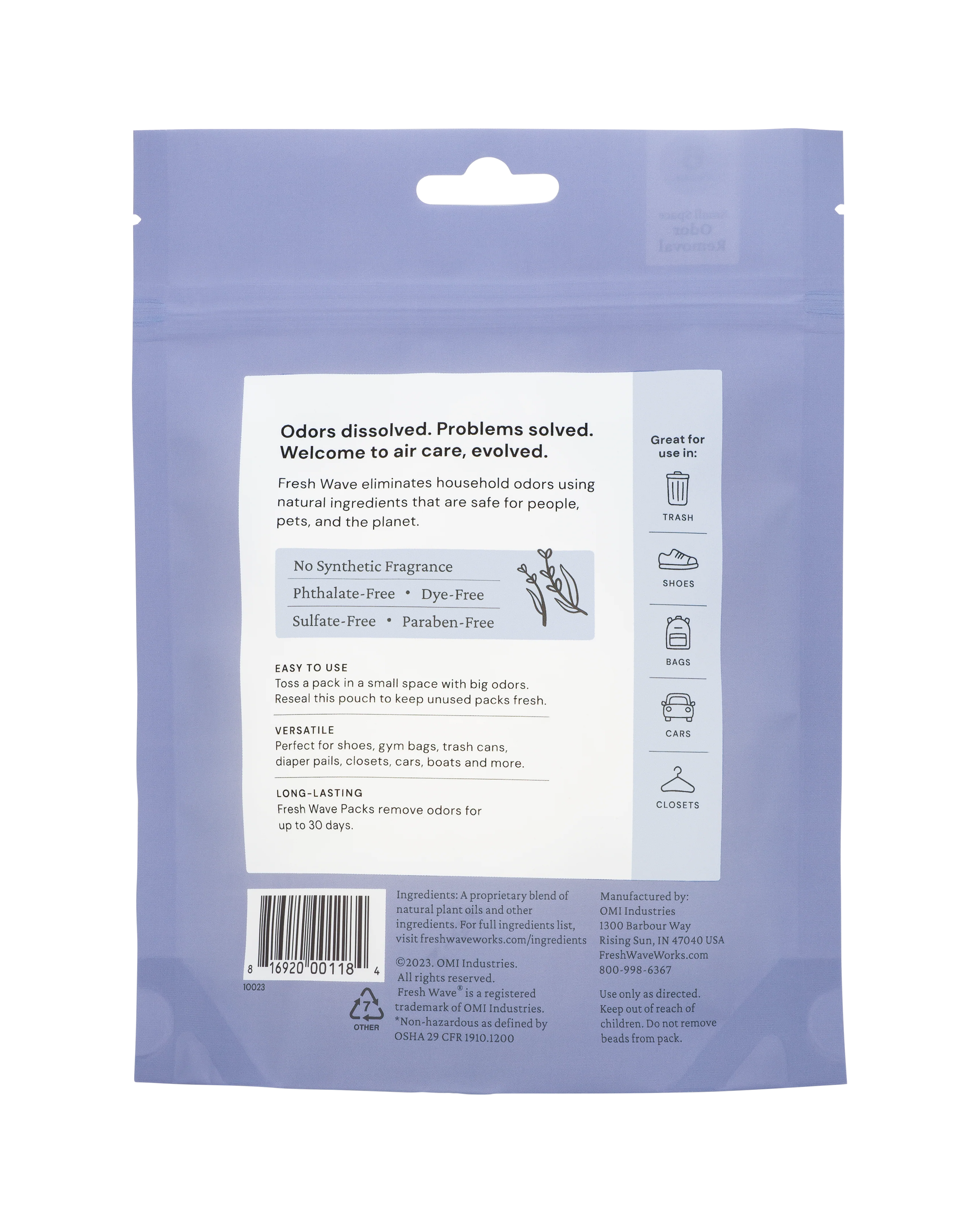 Odor Removing Packs for Small Spaces - Image 5