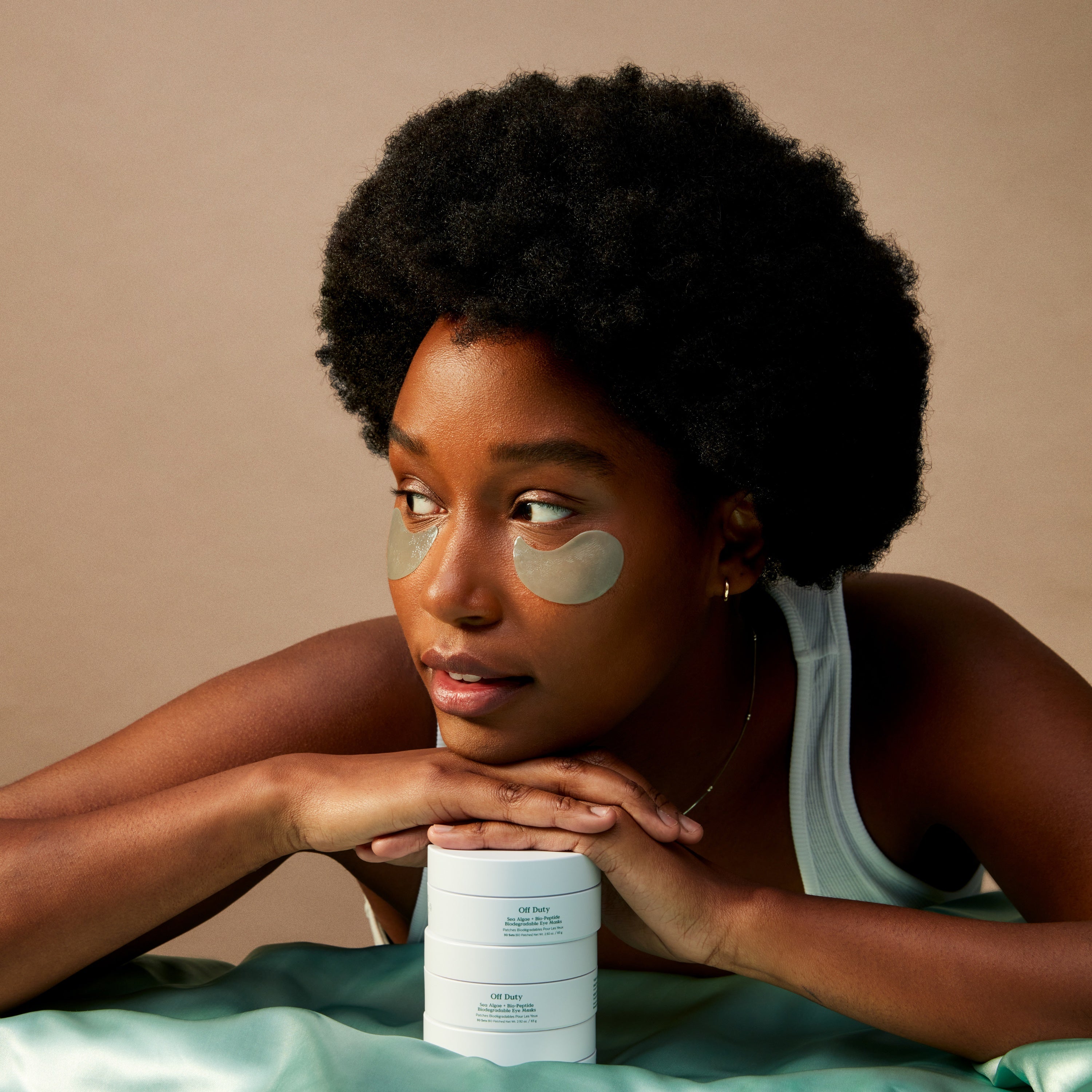 OffDuty™ Sea Algae + Bio-Peptide Smoothing Eye Masks - Image 4