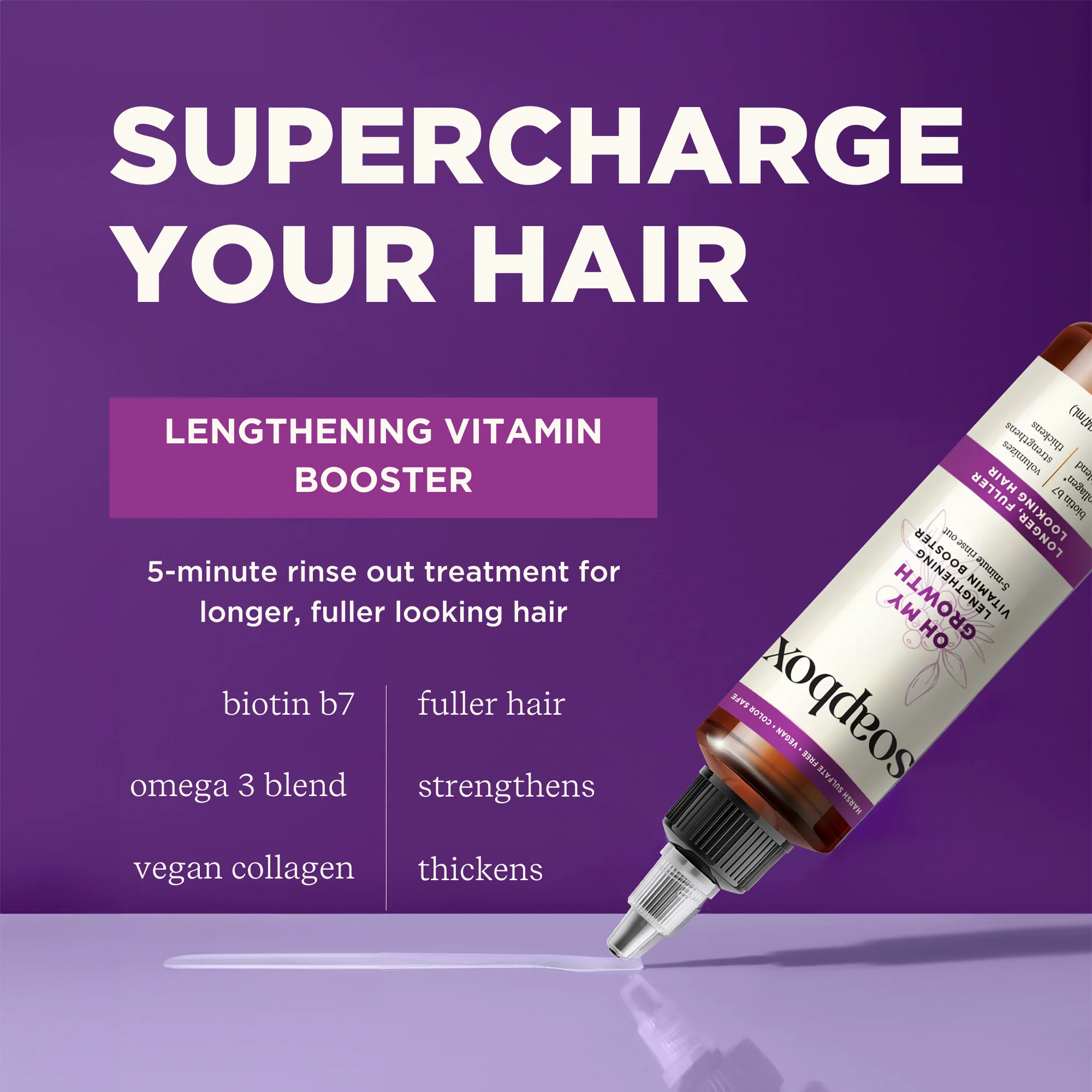 Oh My Growth Lengthening Vitamin Booster Rinse-Out Treatment - Image 3