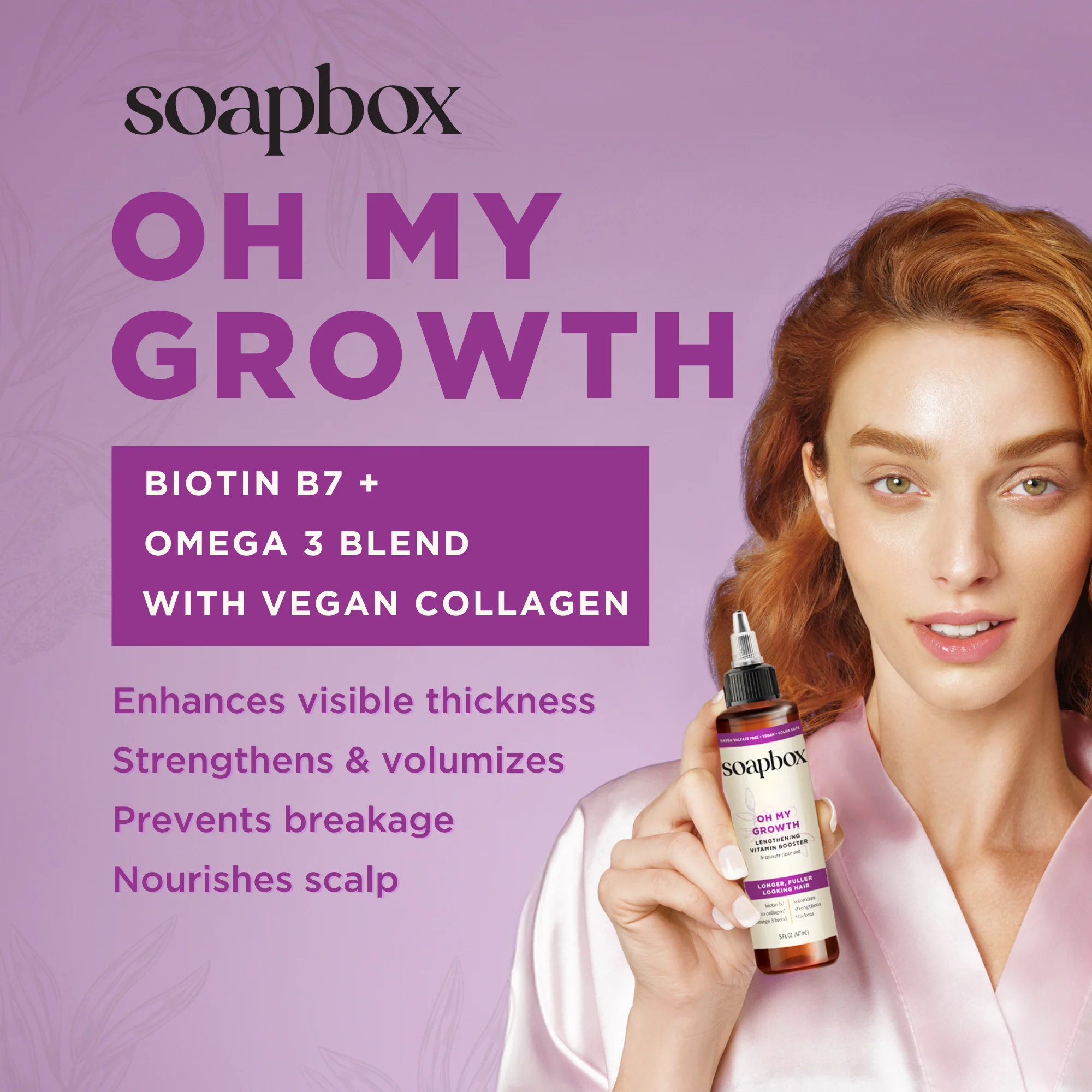 Oh My Growth Lengthening Vitamin Booster Rinse-Out Treatment - Image 4