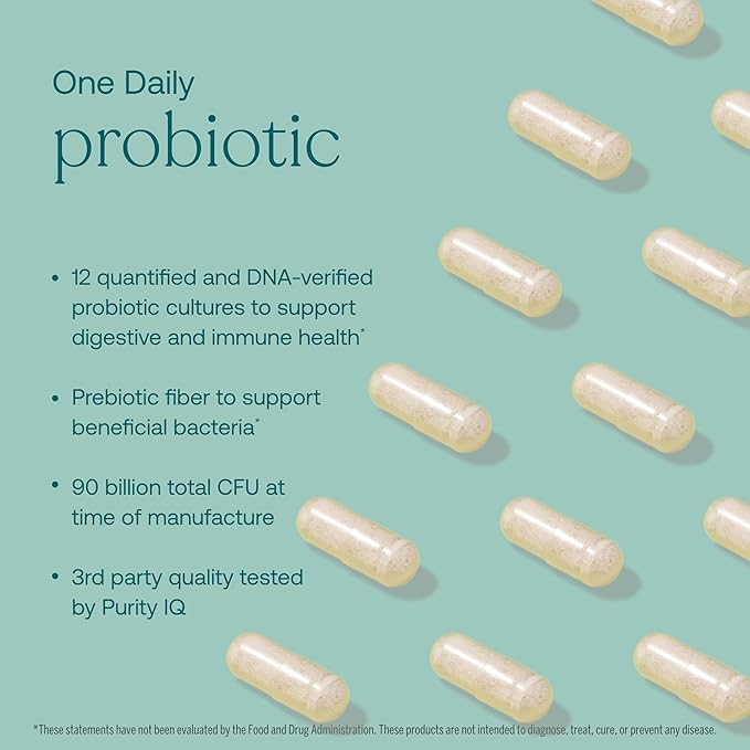 One Daily Probiotic Capsules - For Digestive & Immune Health* - Image 2