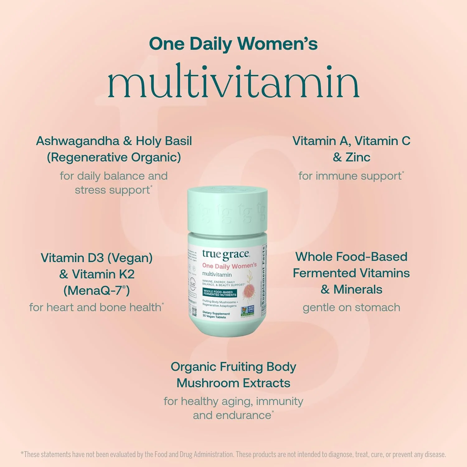One Daily Women's Multivitamin Tablets - Immune, Energy, Daily Balance & Beauty Support* - Image 8