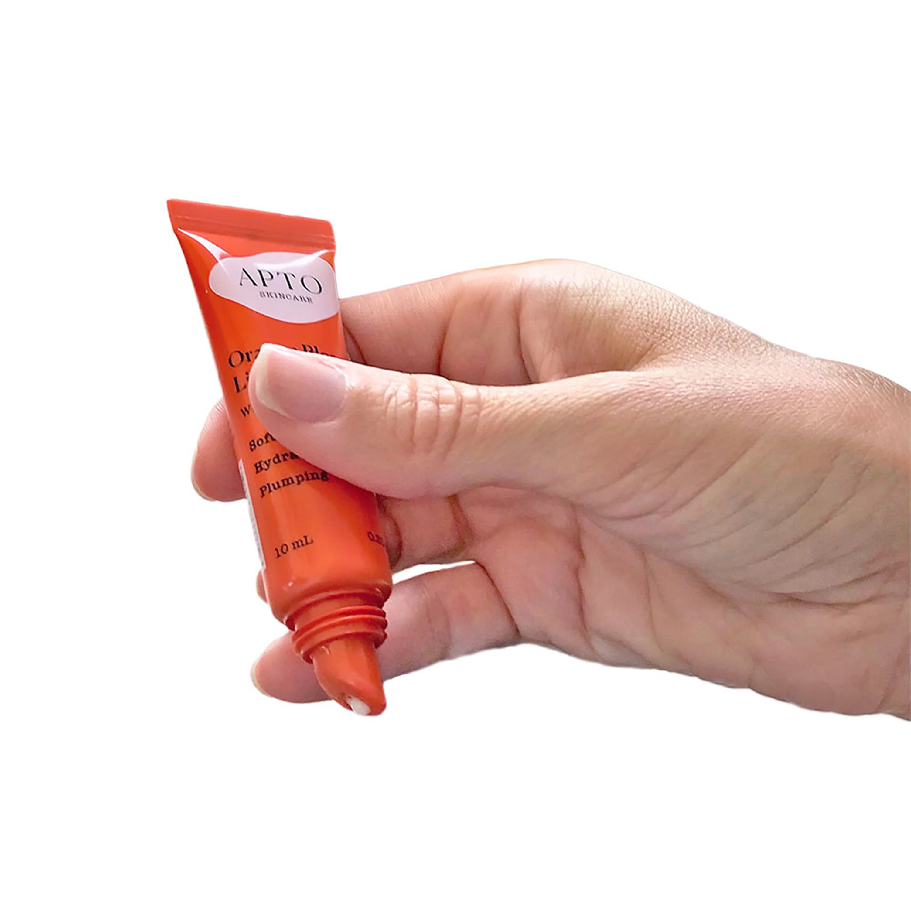 Orange Blossom Lip Balm with Coconut Oil, Pocket Lip Moisturizer - Image 4