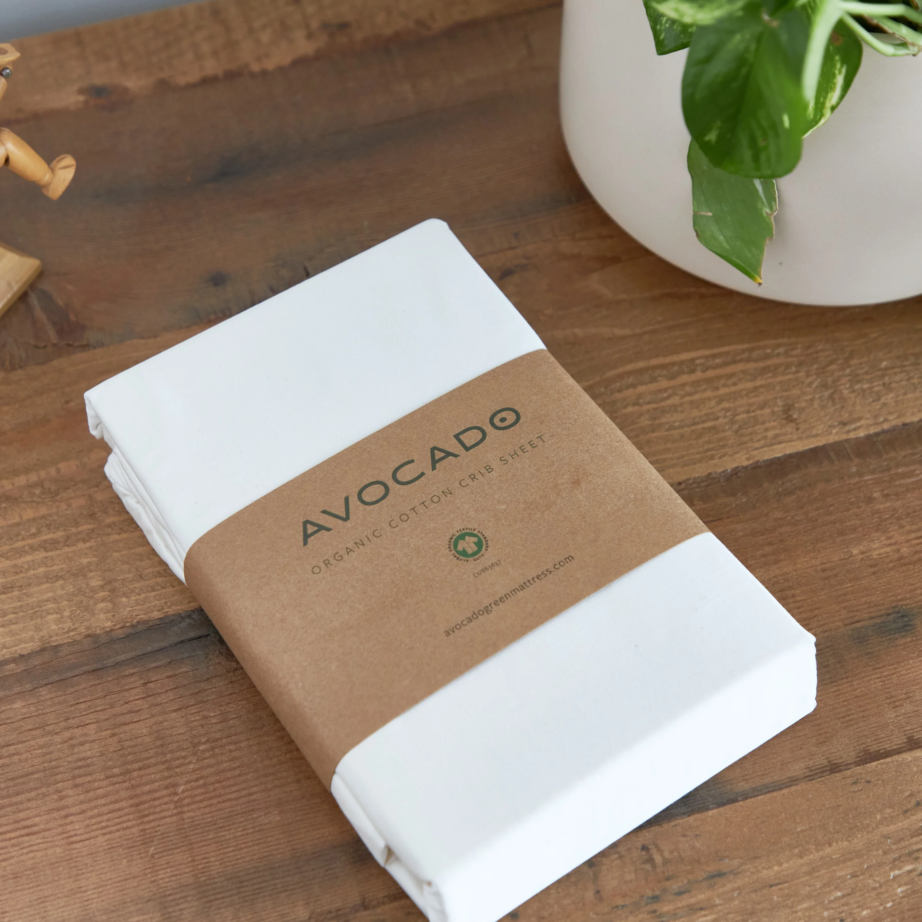 Organic Cotton Crib Sheet - Image 3