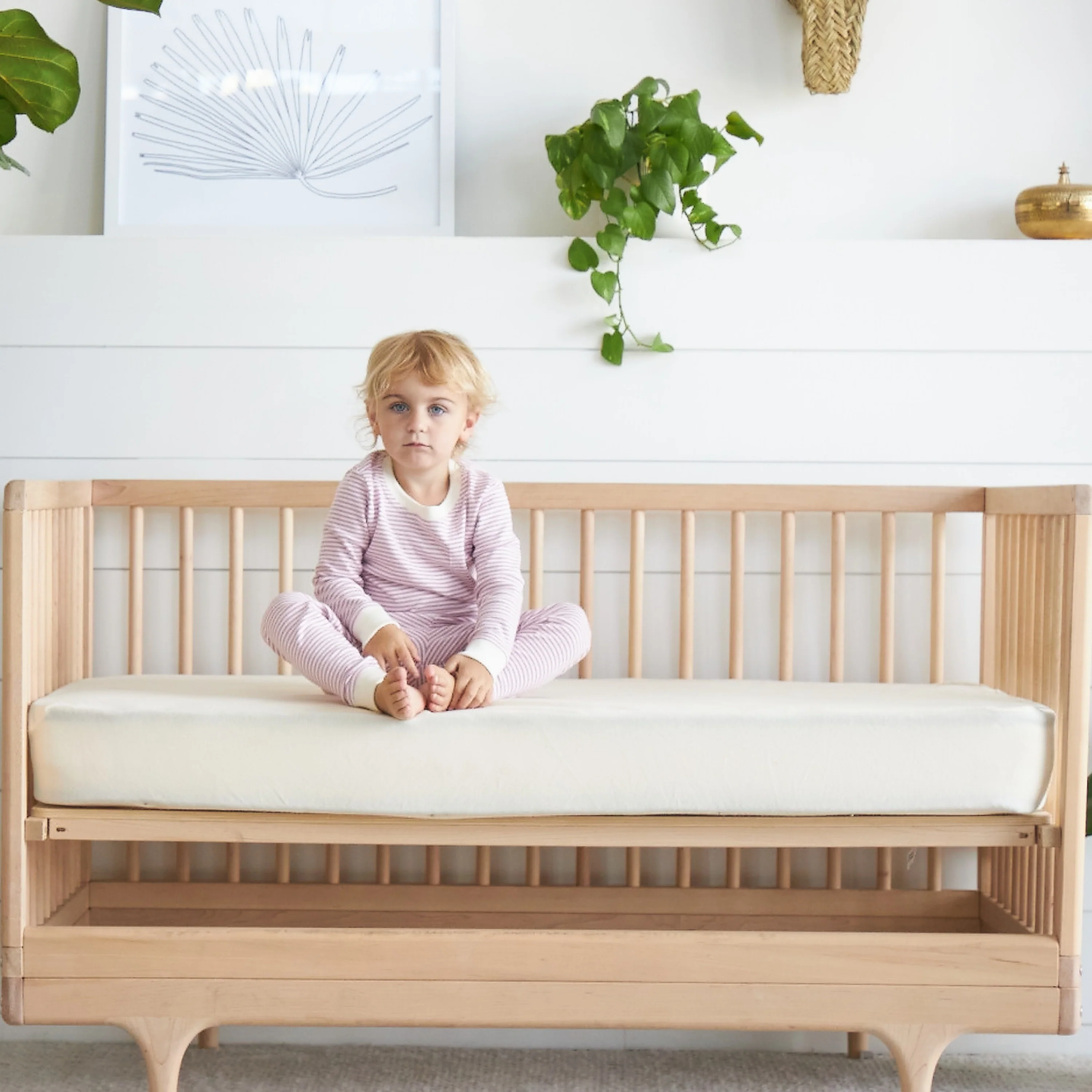Organic Crib Waterproof Mattress Protector - Image 3