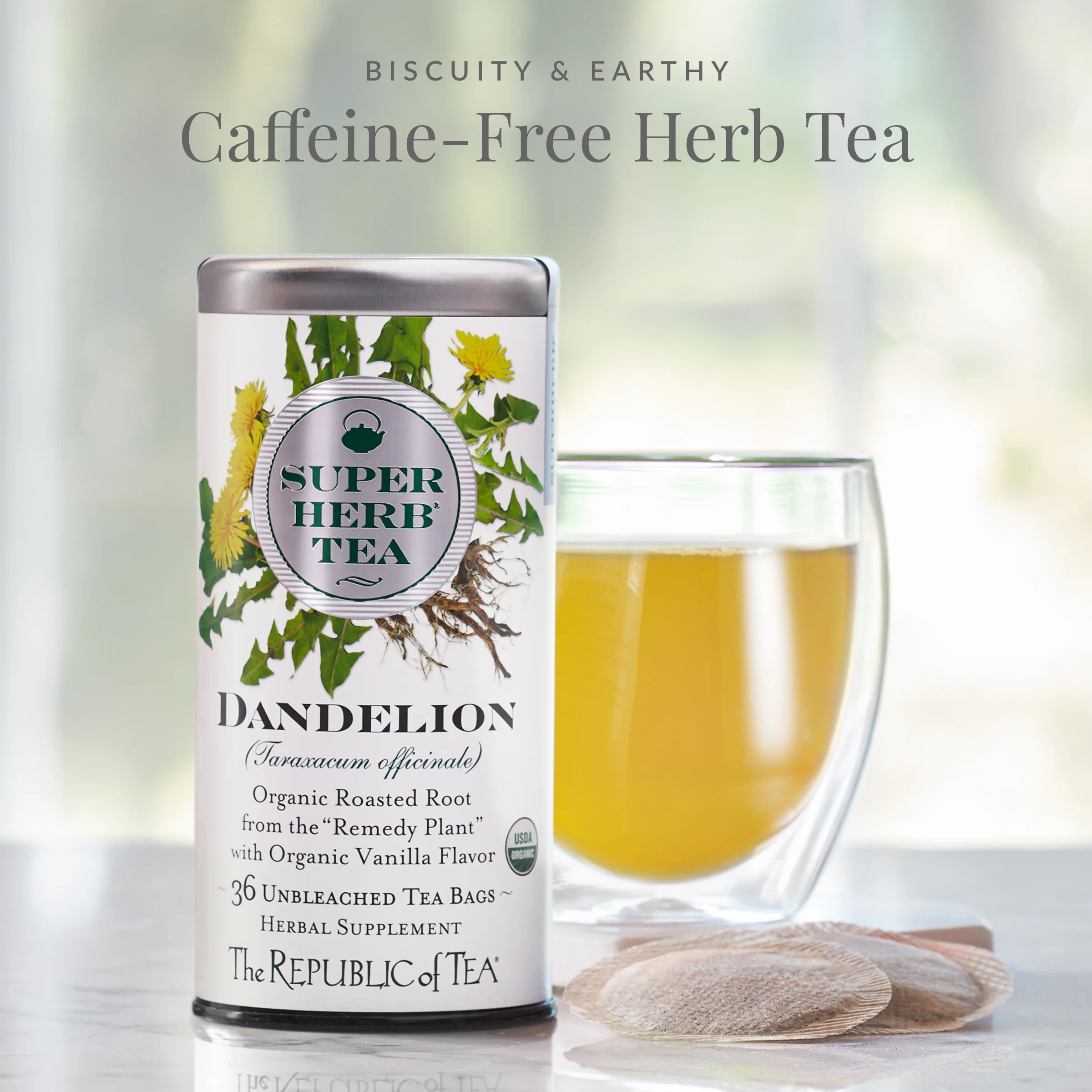 Organic Dandelion SuperHerb Tea - Image 2