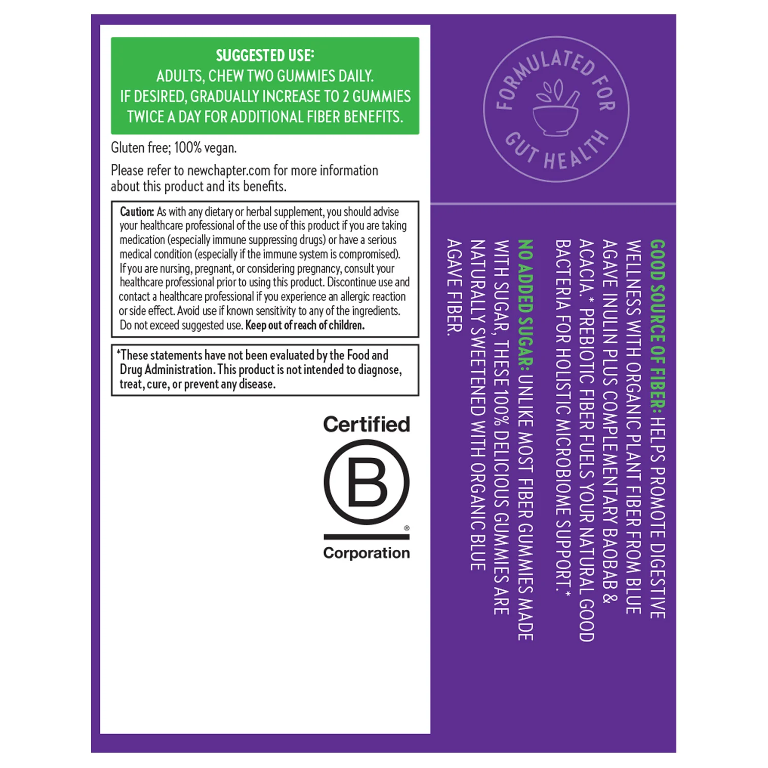 Organic Fiber Gummies - Image 3