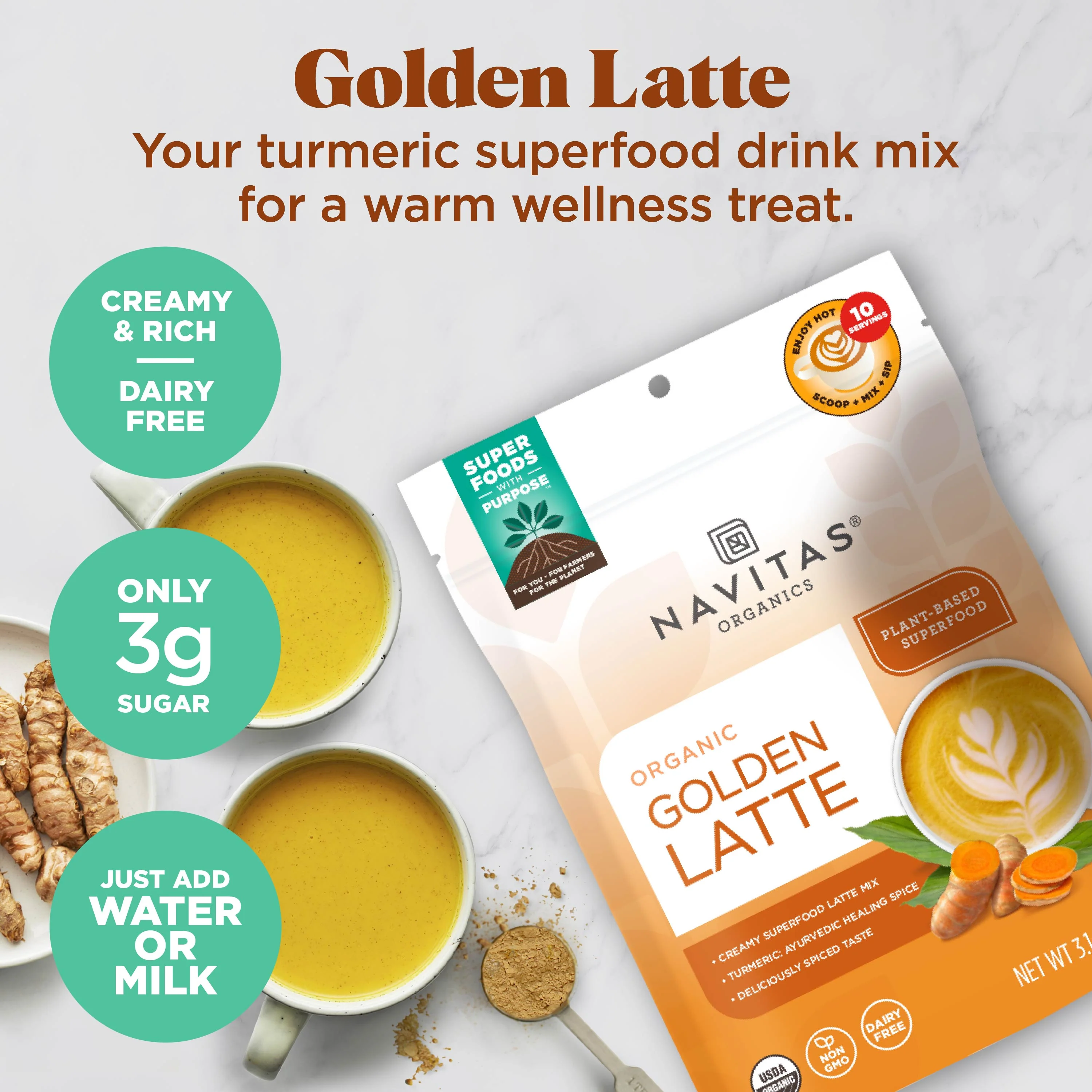 Organic Golden Latte - Image 3