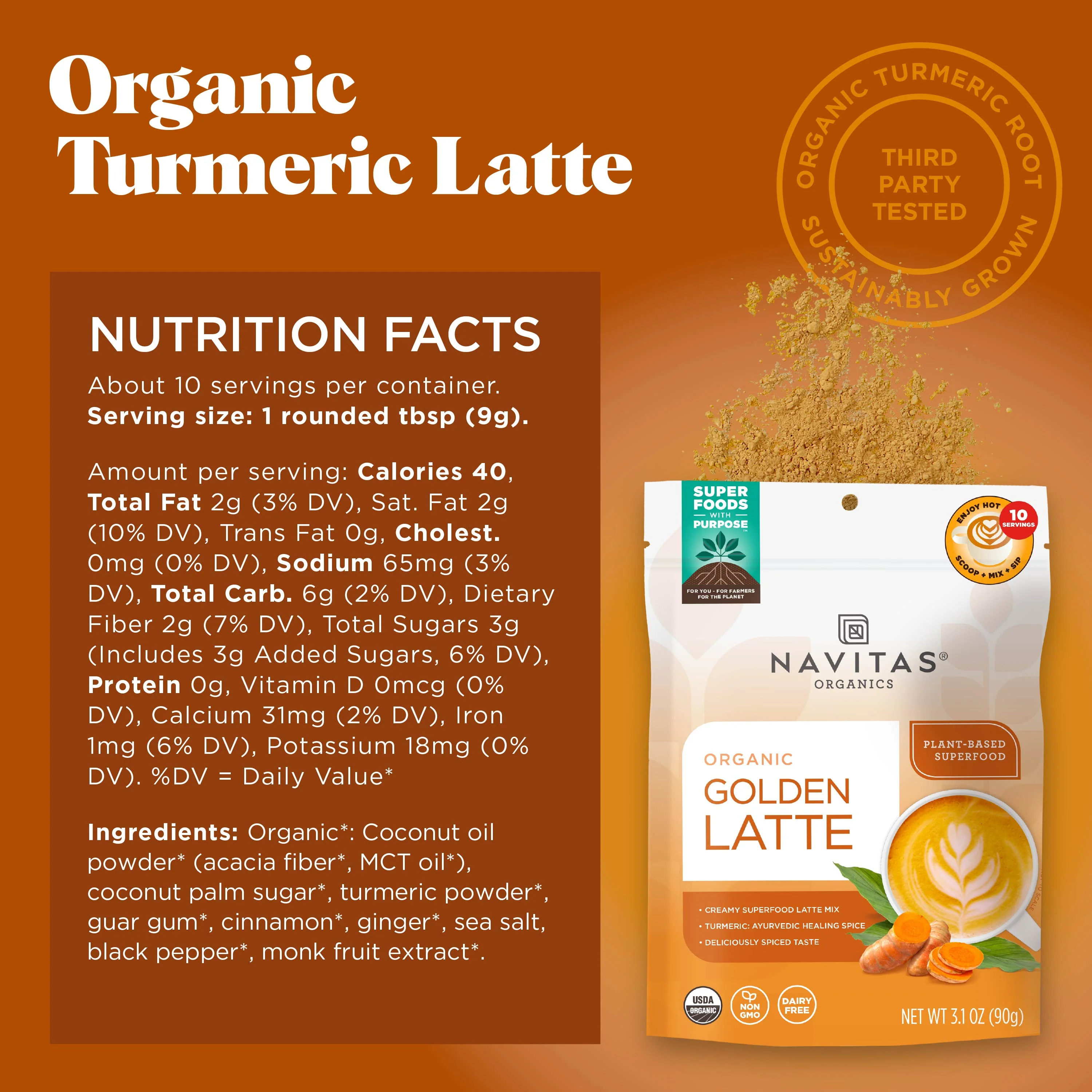 Organic Golden Latte - Image 4