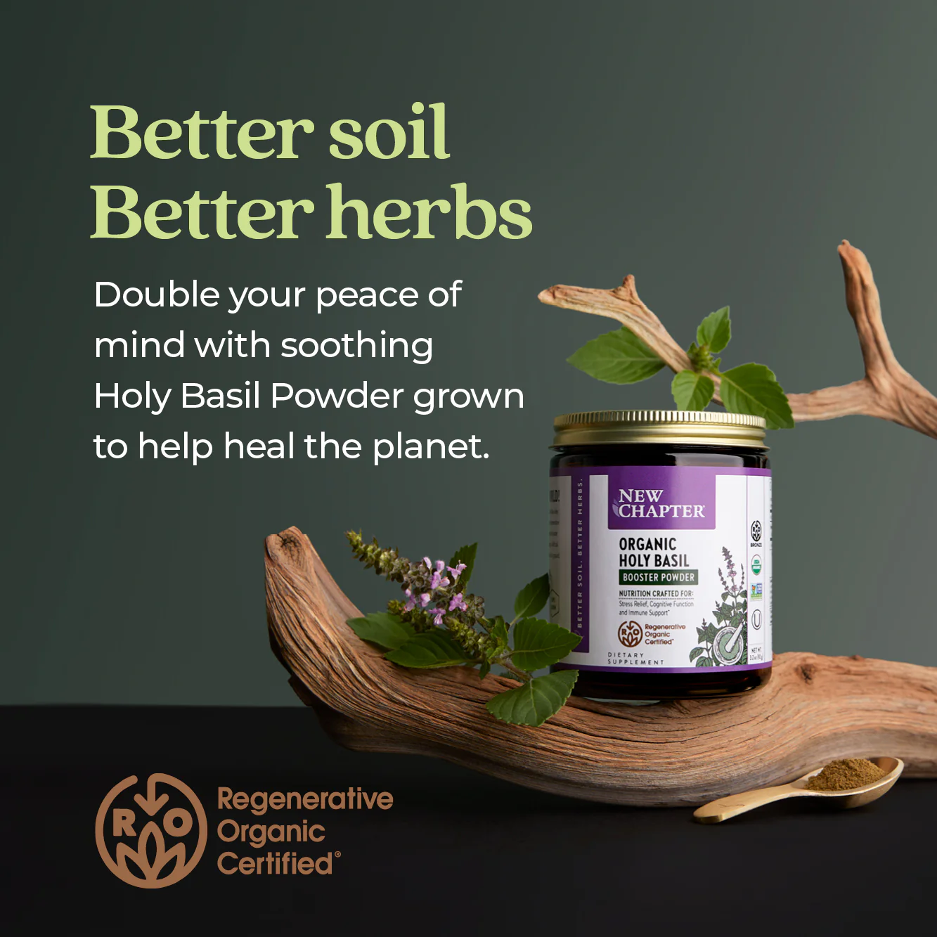 Organic Holy Basil Booster Powder - Image 6