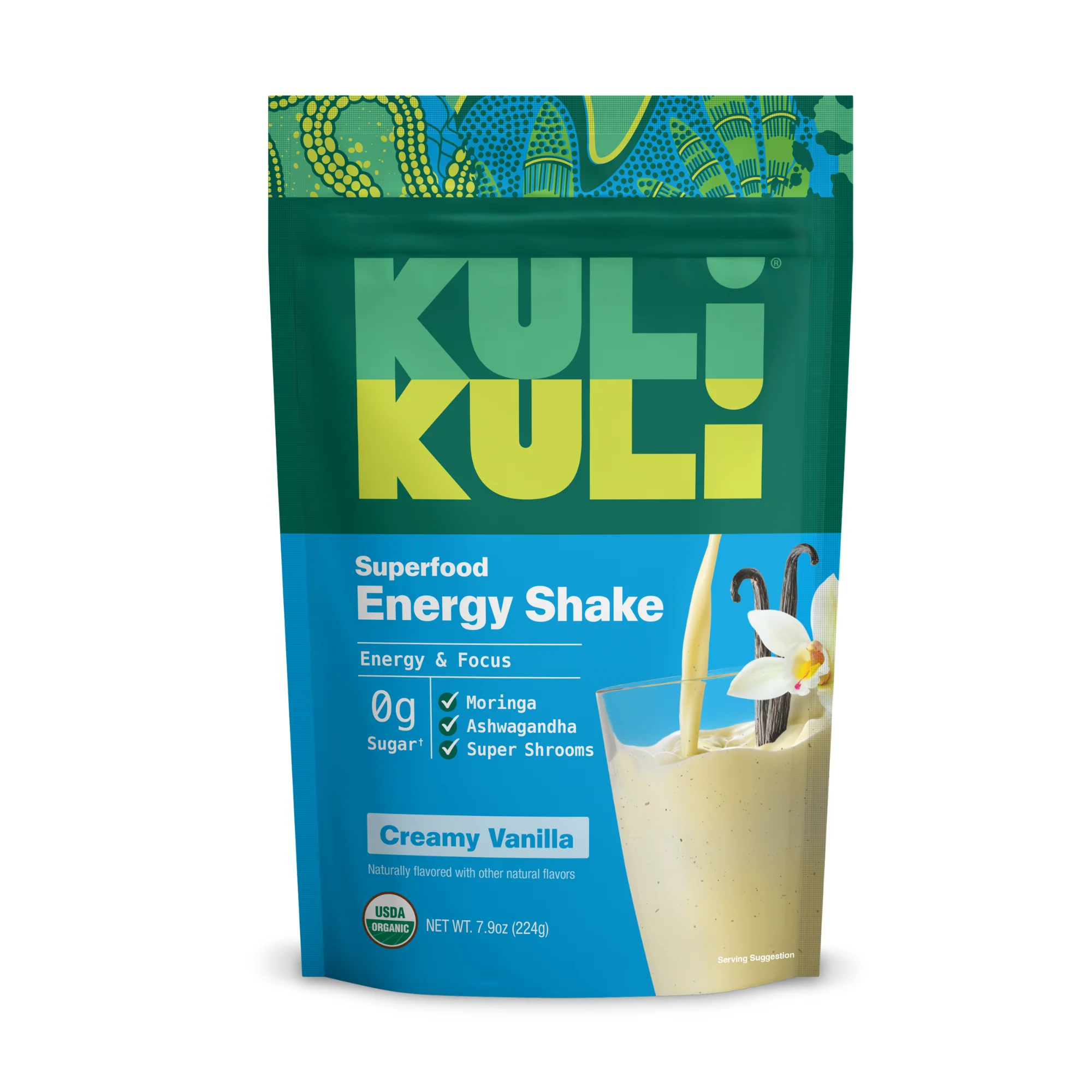 Organic Moringa Green Smoothie + Protein - Image 4