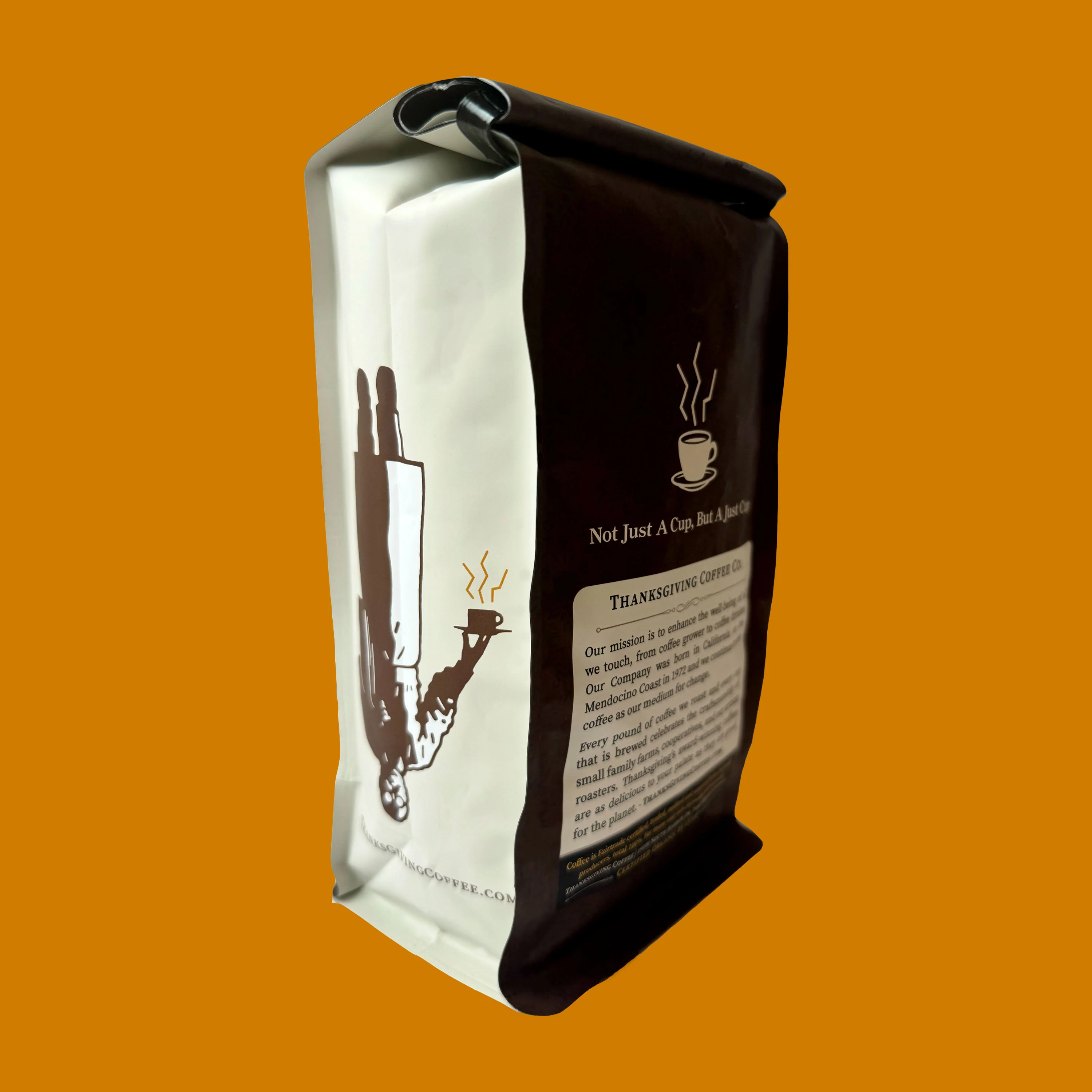 Organic Noyo Harbor French Whole Bean Coffee - Image 5