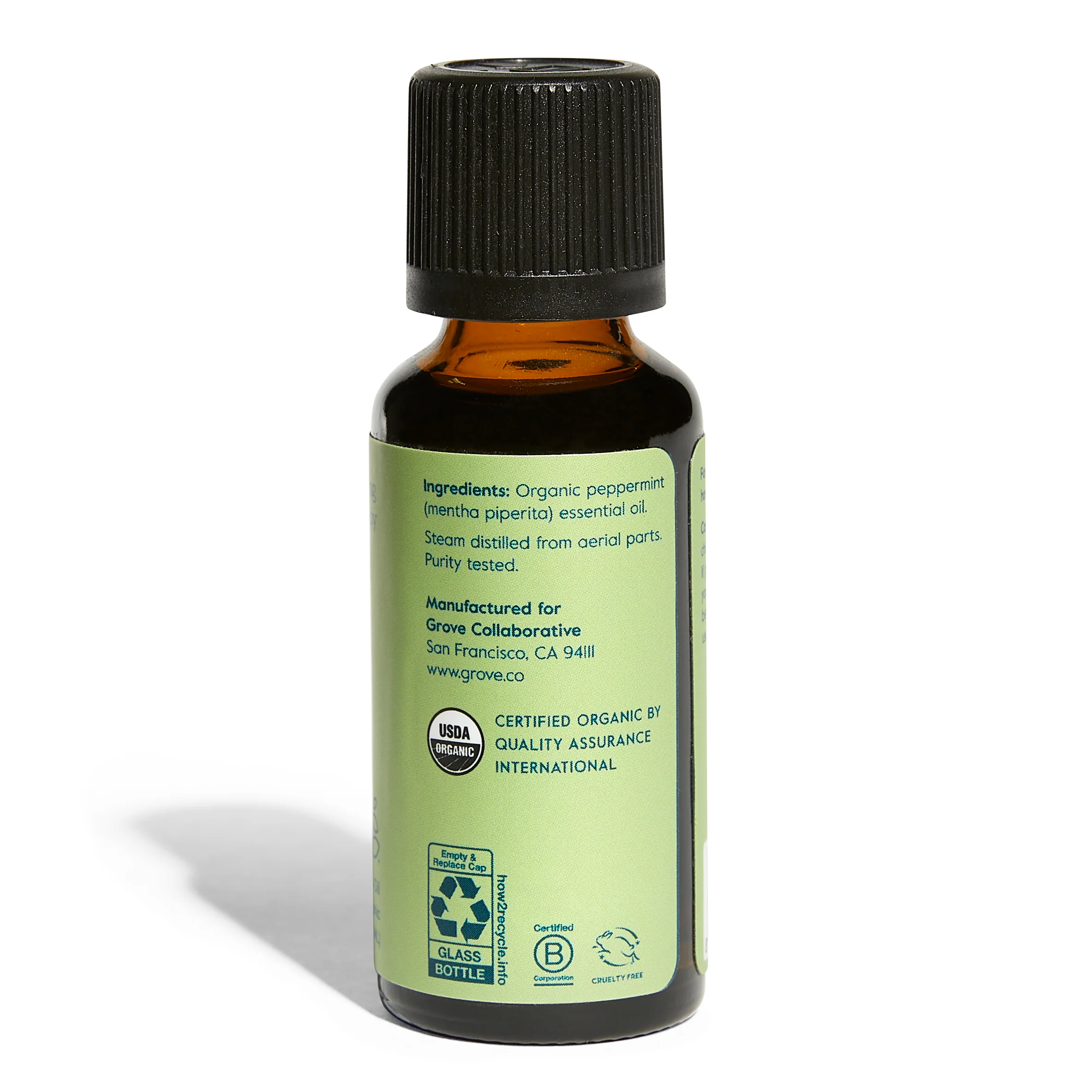 Organic Peppermint Essential Oil - Relieving Aromatherapy - Image 2