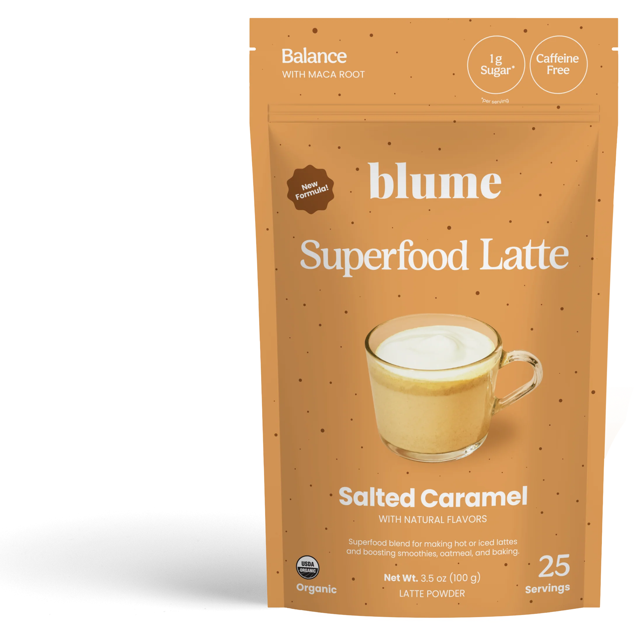 Organic Salted Caramel Latte Powder - Image 3
