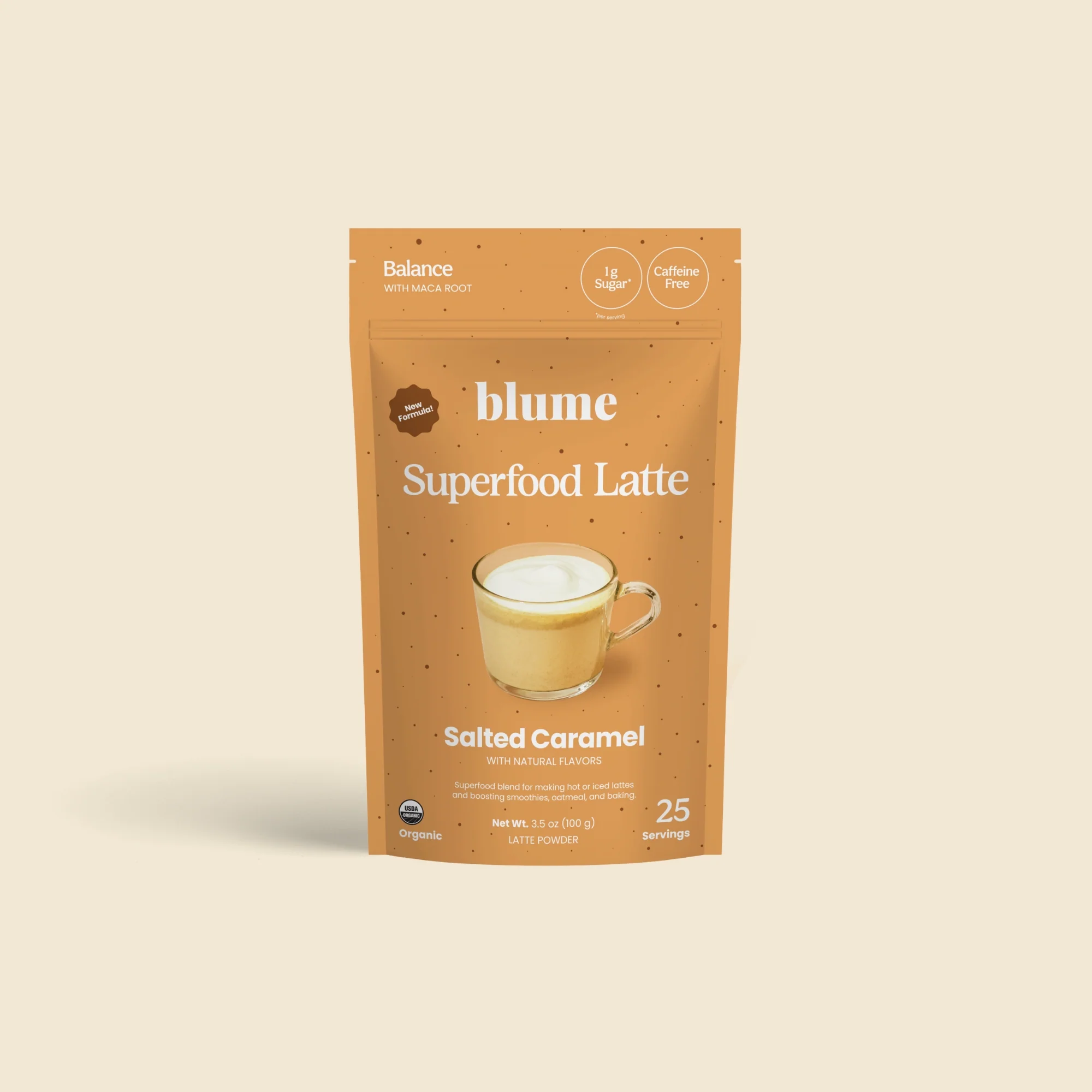 Organic Salted Caramel Latte Powder - Image 5