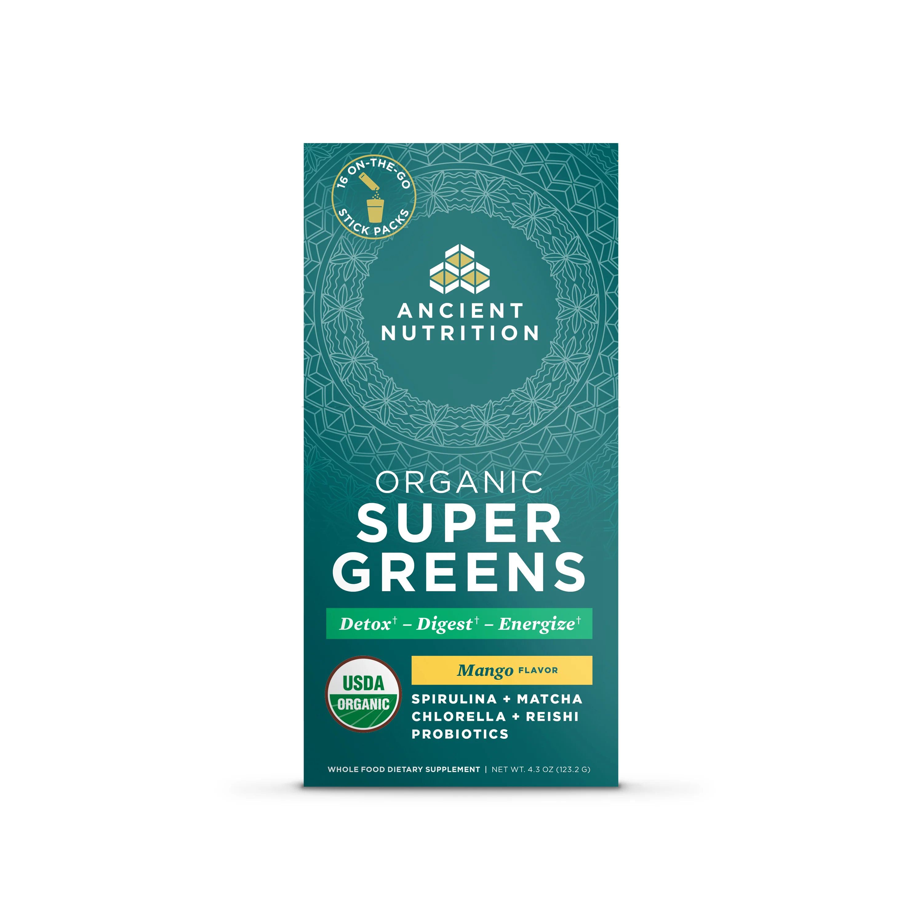 Organic Super Greens Powder Packets - Image 3