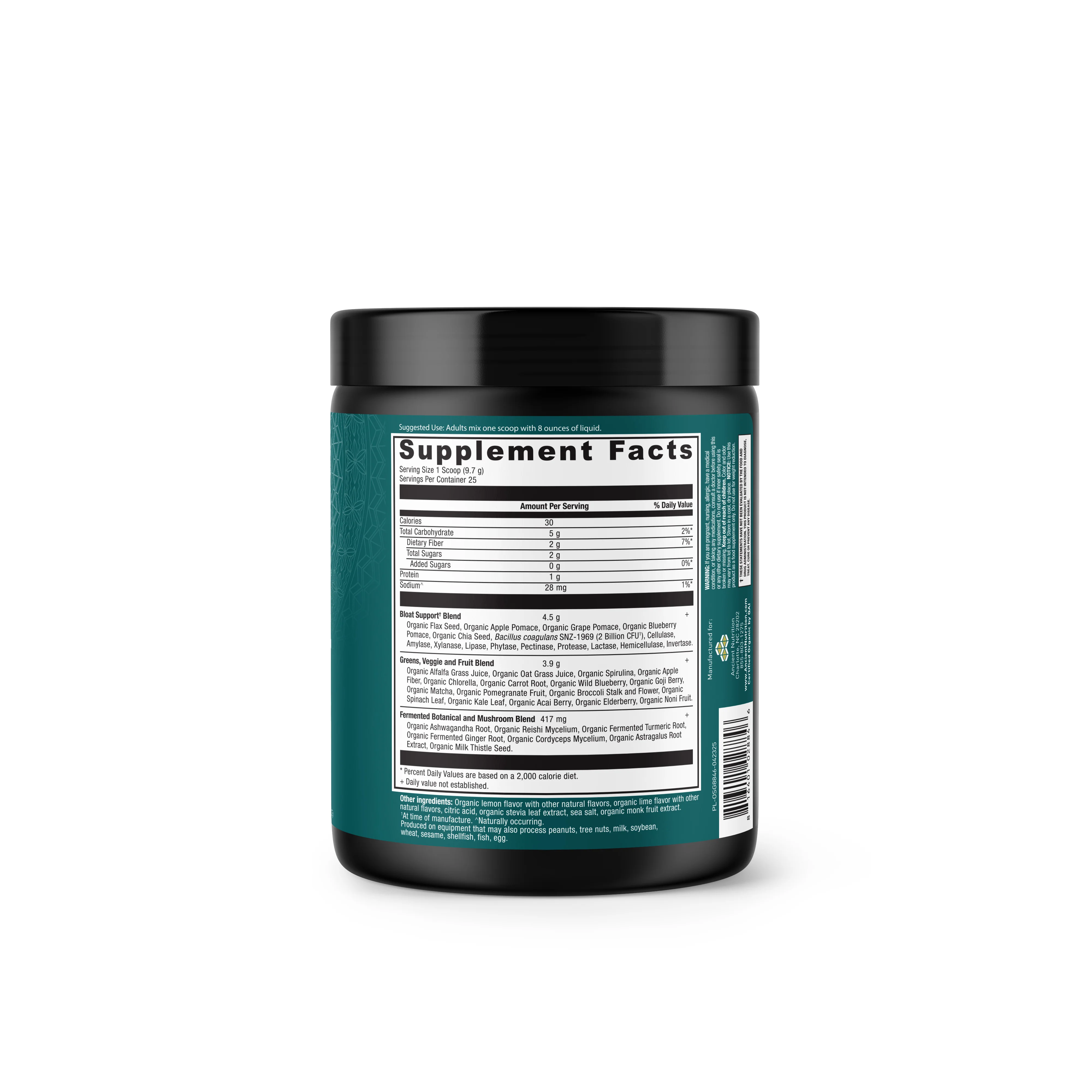 Organic Super Greens Powder - Bloat Relief - Image 7