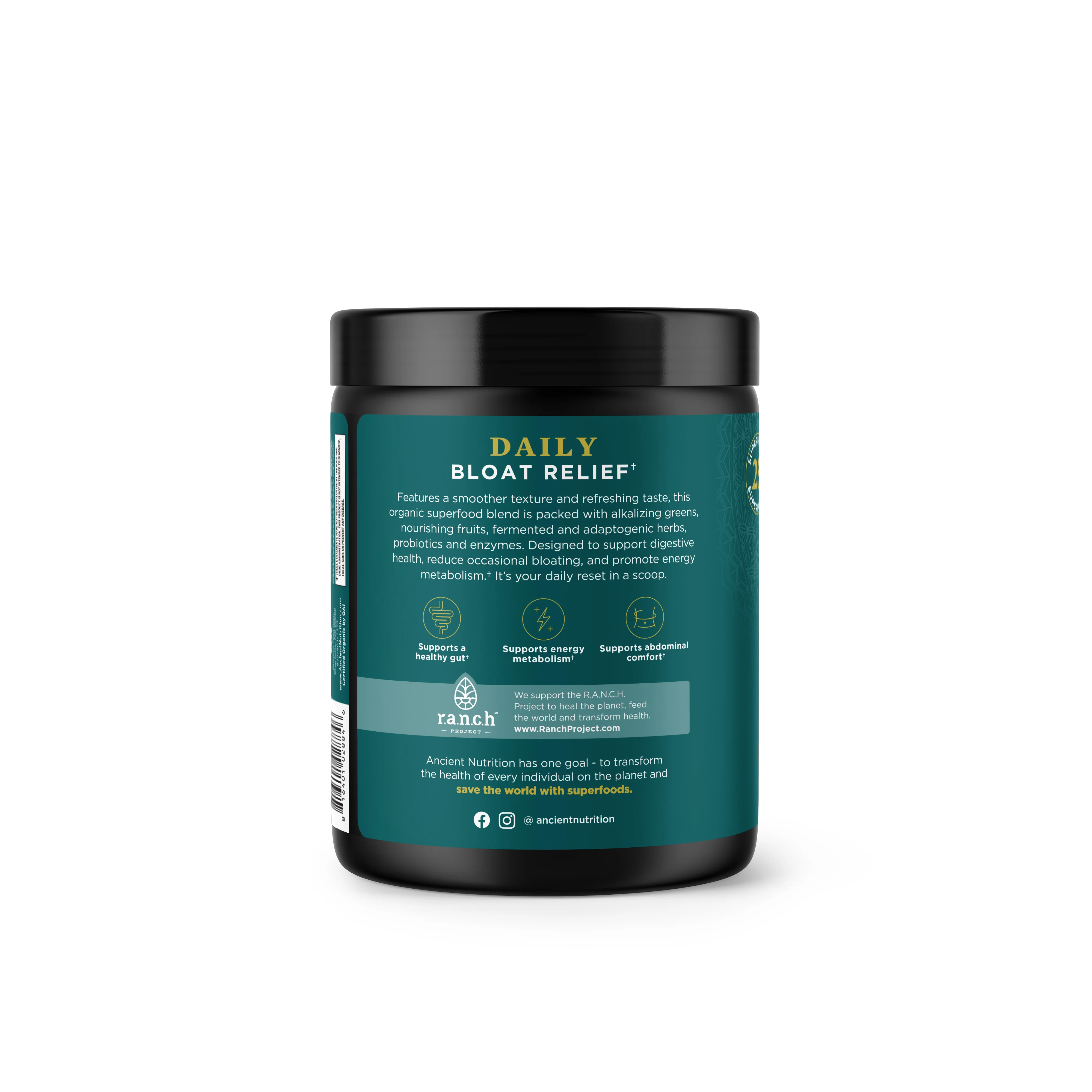 Organic Super Greens Powder - Bloat Relief - Image 8