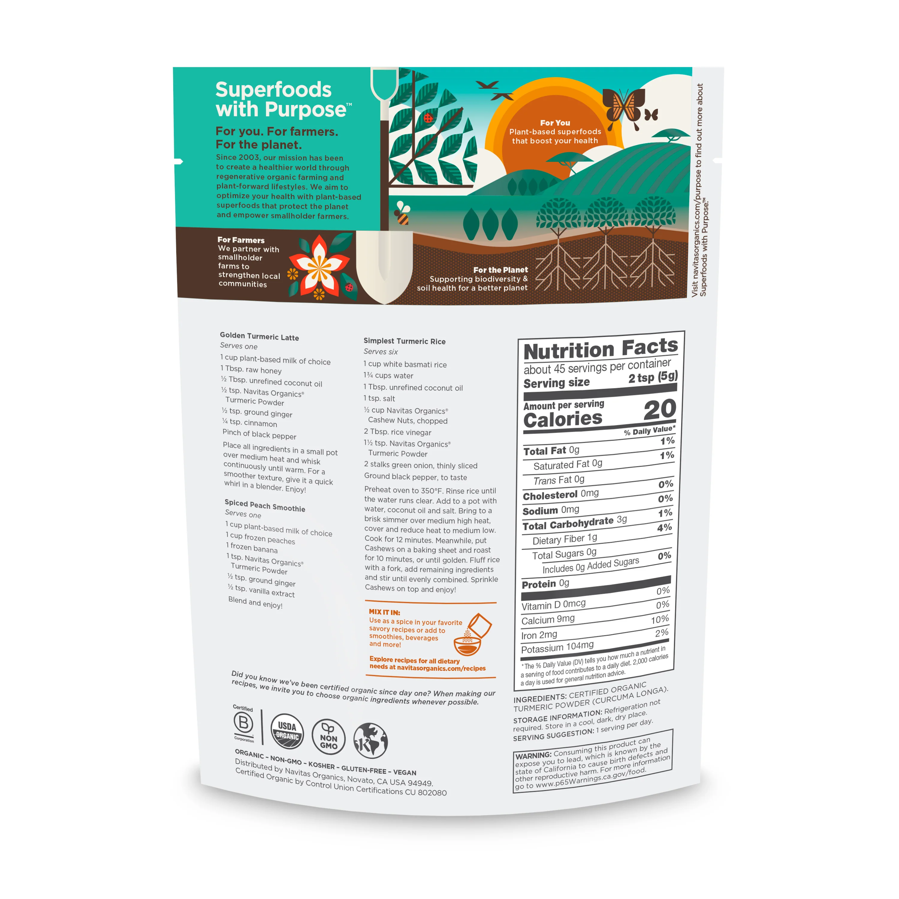 Organic Turmeric Powder - Image 2