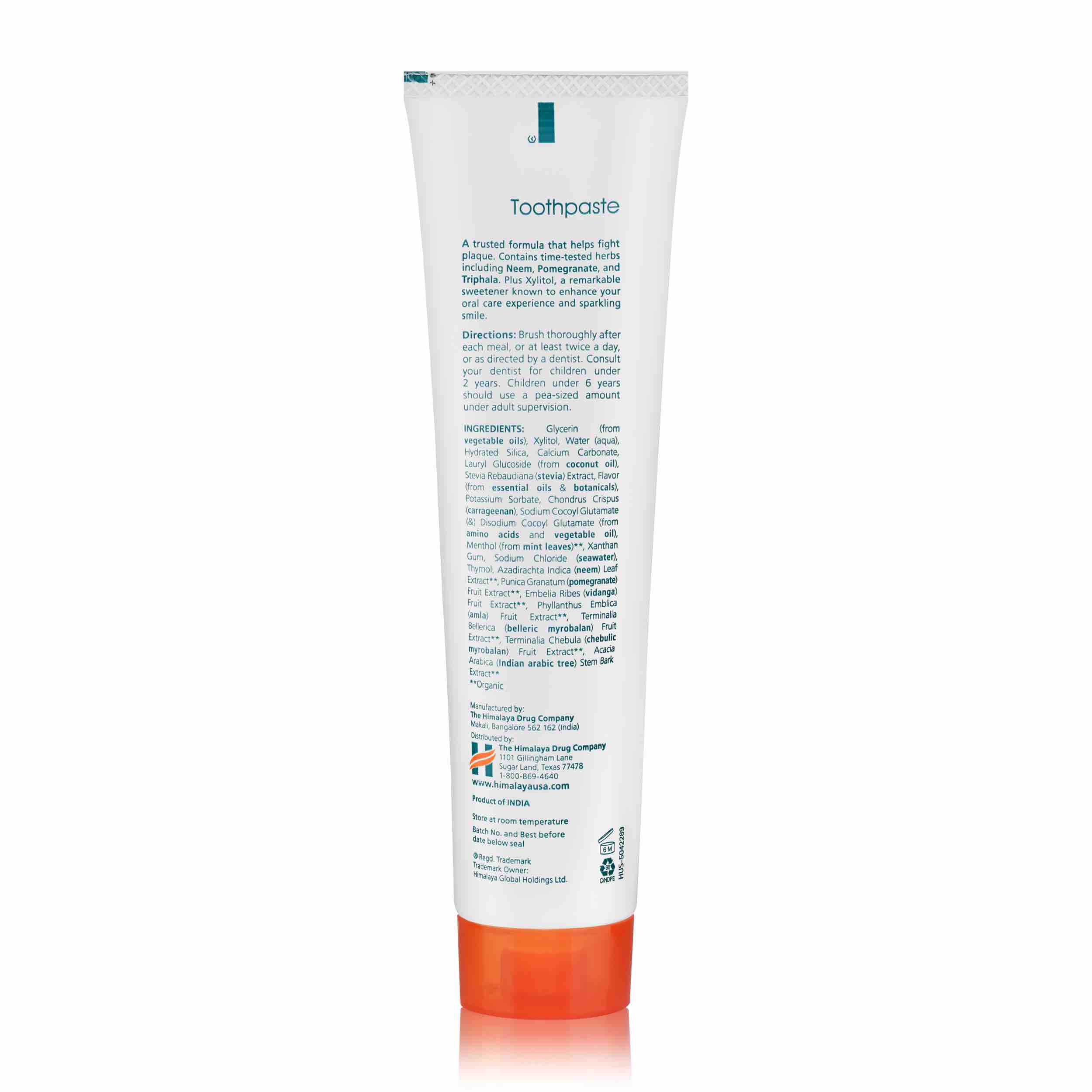 Original Neem & Pomegranate Toothpaste - Image 2