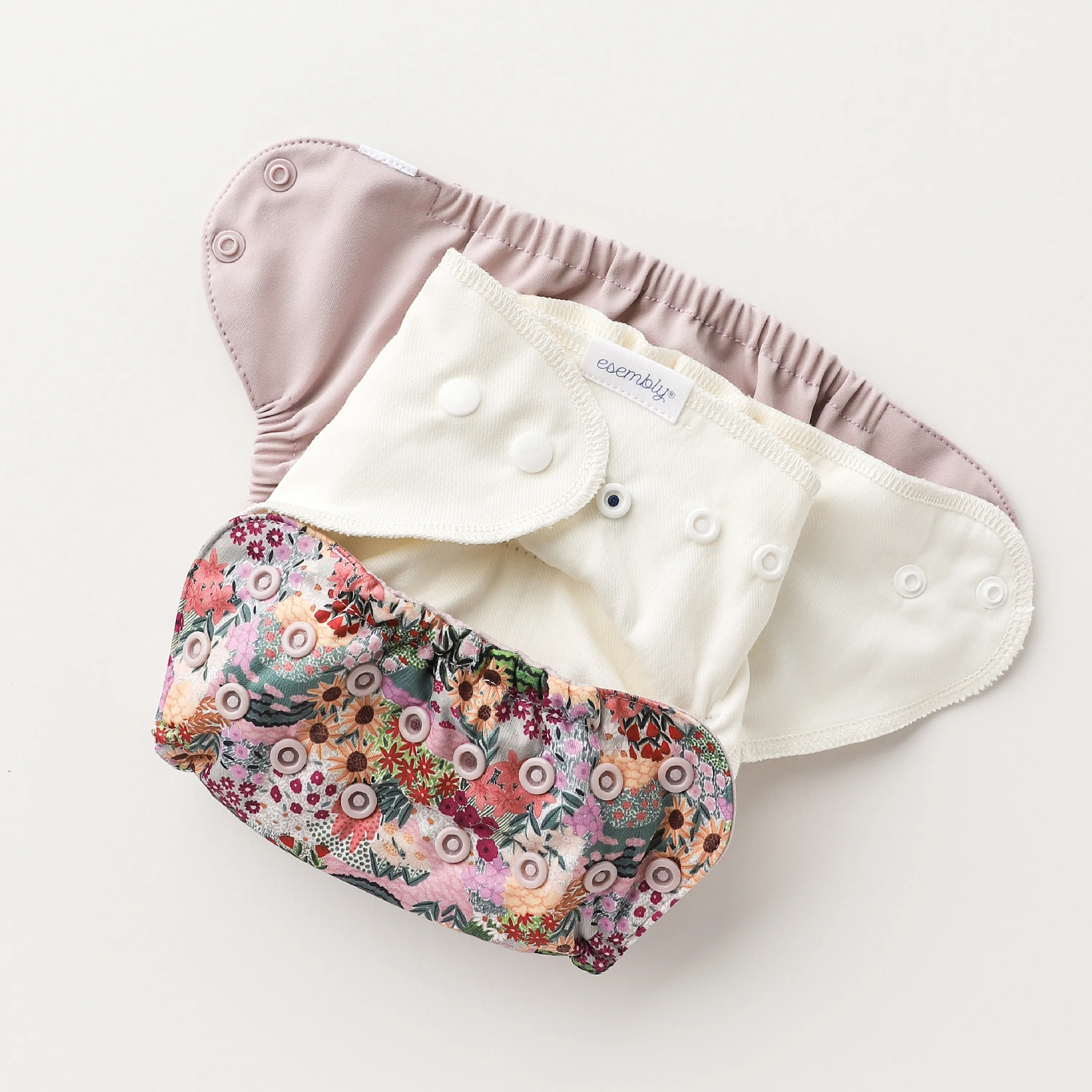Outer Diaper Cover + Swim Diaper, Size 1, 100% OEKO-TEX Certified Recycled Fabric - Image 23