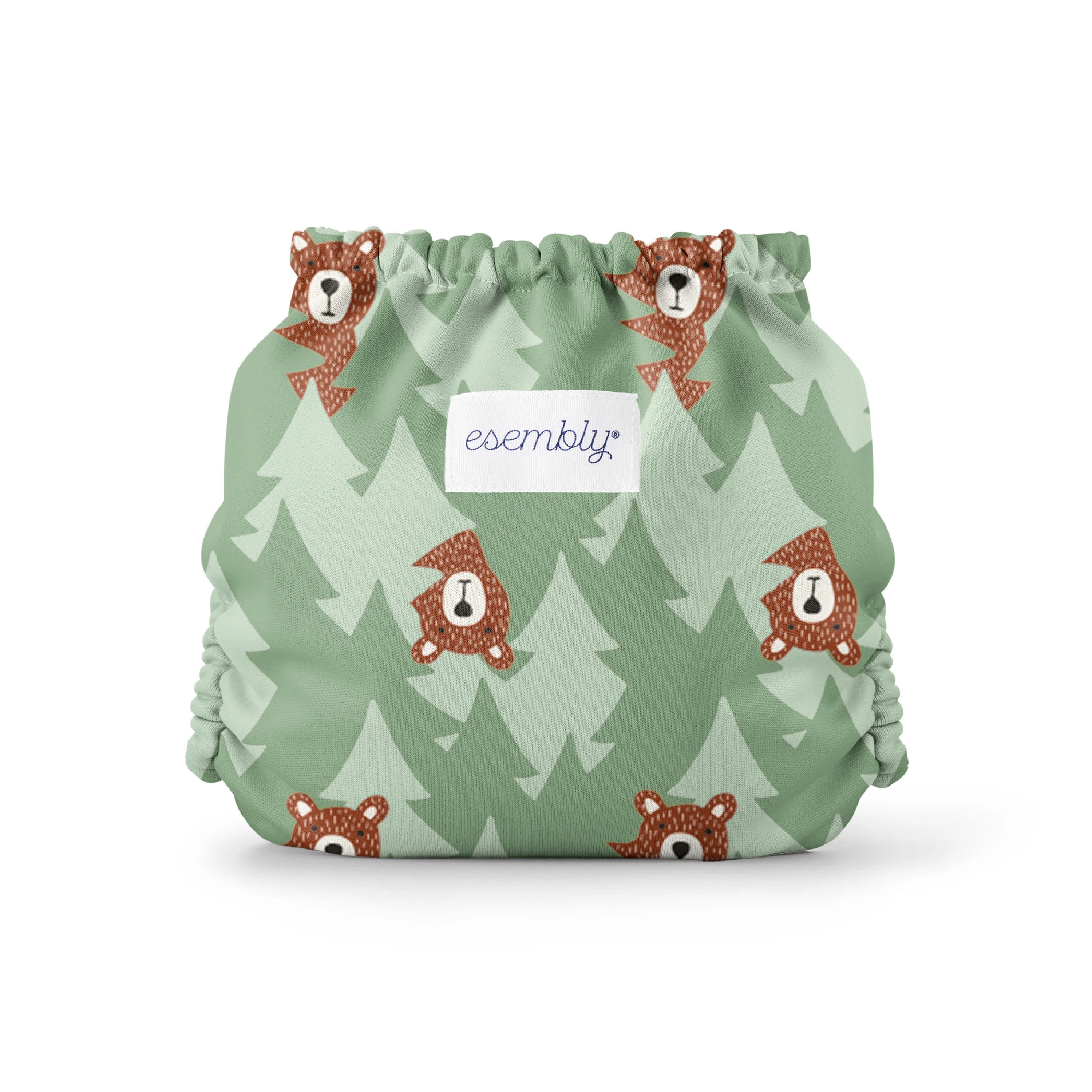 Outer Diaper Cover + Swim Diaper, Size 1, 100% OEKO-TEX Certified Recycled Fabric - Image 3