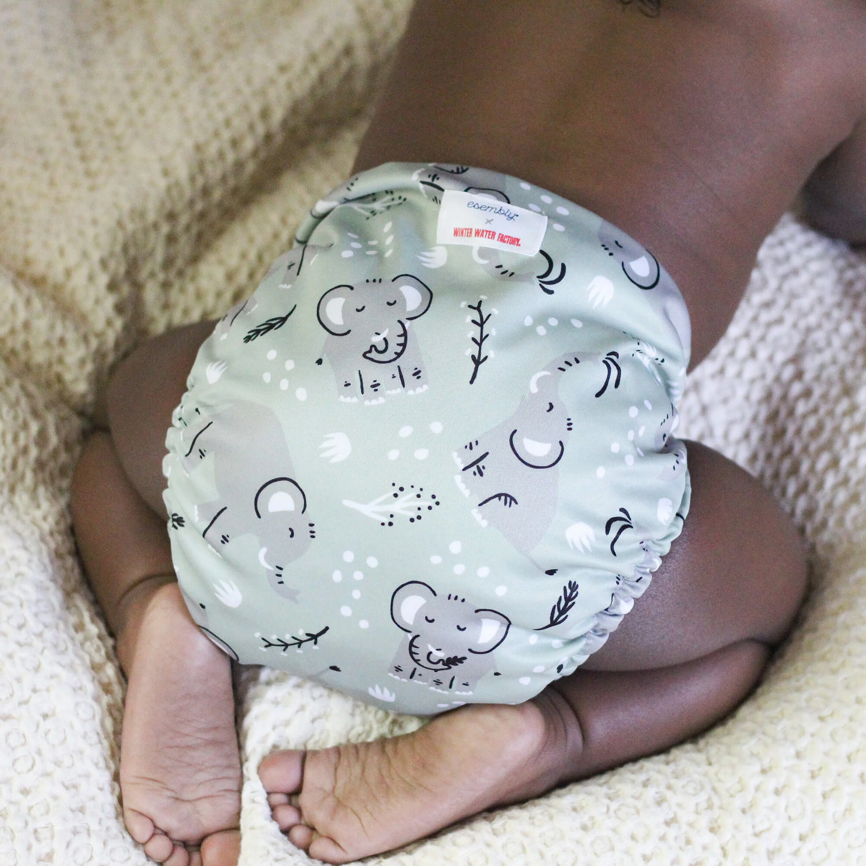Outer Diaper Cover + Swim Diaper, Size 1, 100% OEKO-TEX Certified Recycled Fabric - Image 67