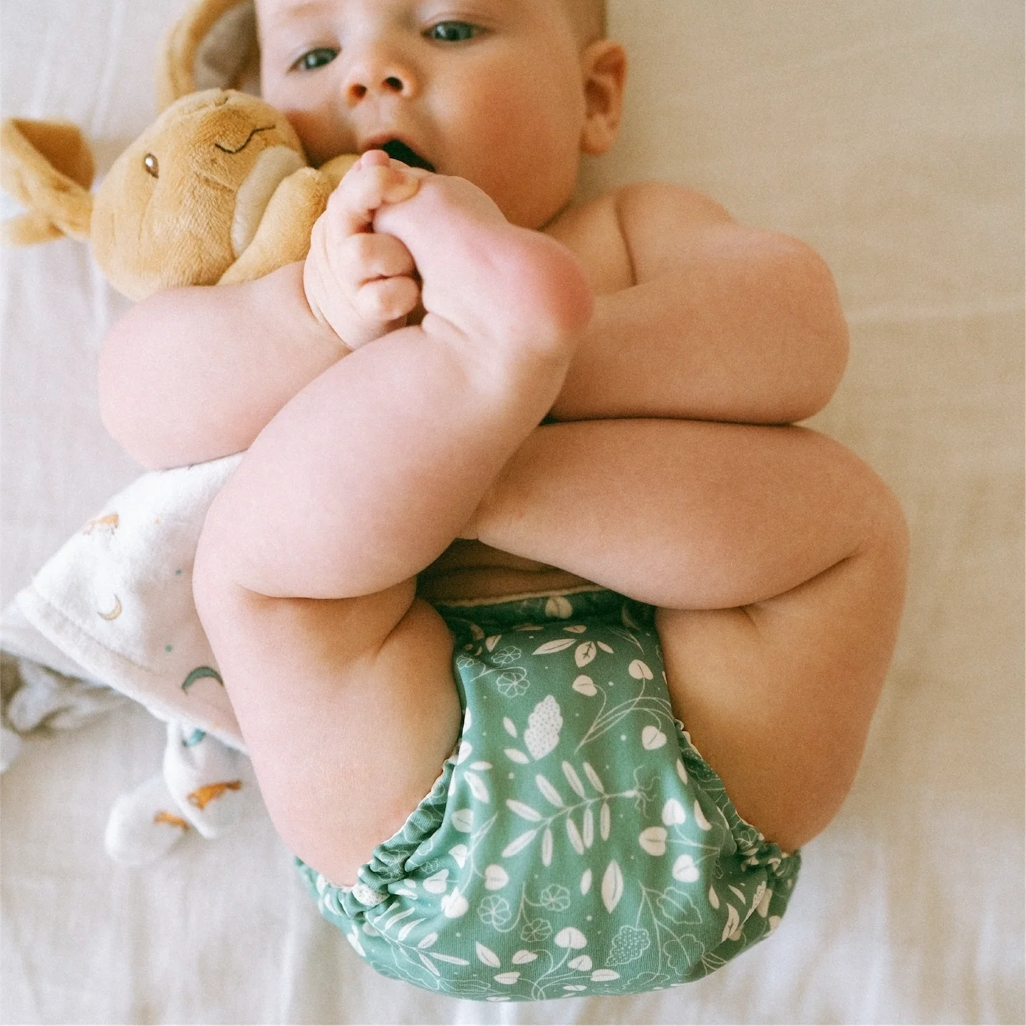 Outer Diaper Cover + Swim Diaper, Size 2, 100% OEKO-TEX Certified Recycled Fabric - Image 73