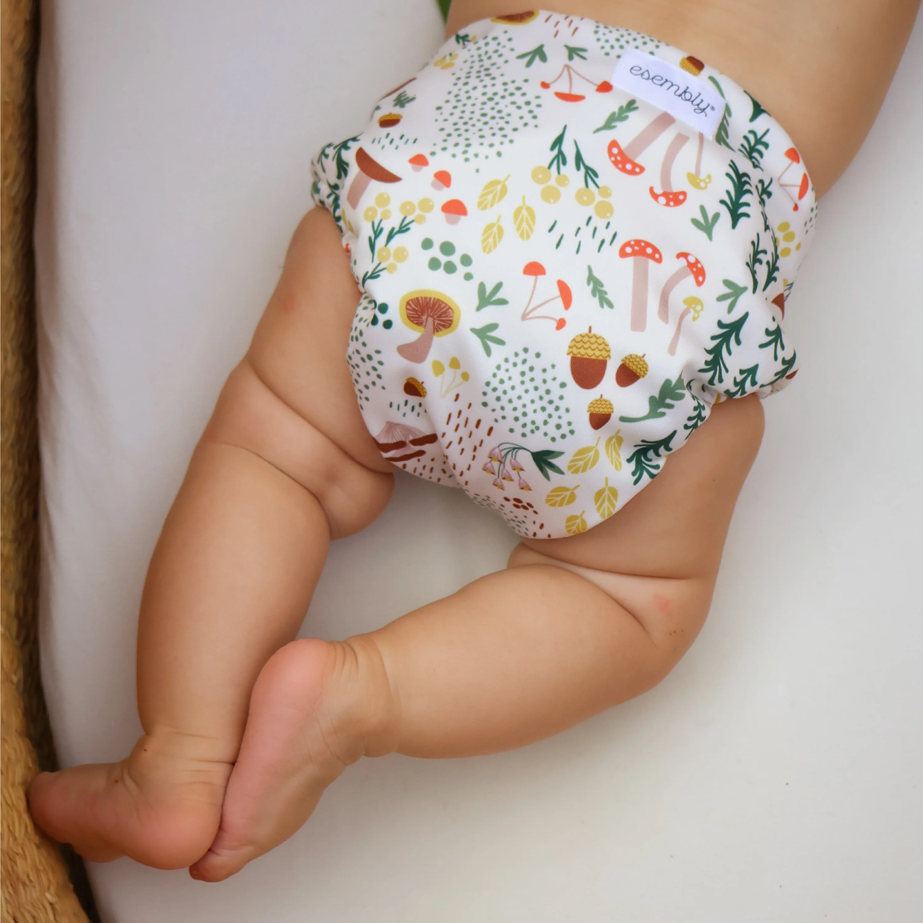 Outer Diaper Cover + Swim Diaper, Size 2, 100% OEKO-TEX Certified Recycled Fabric - Image 11