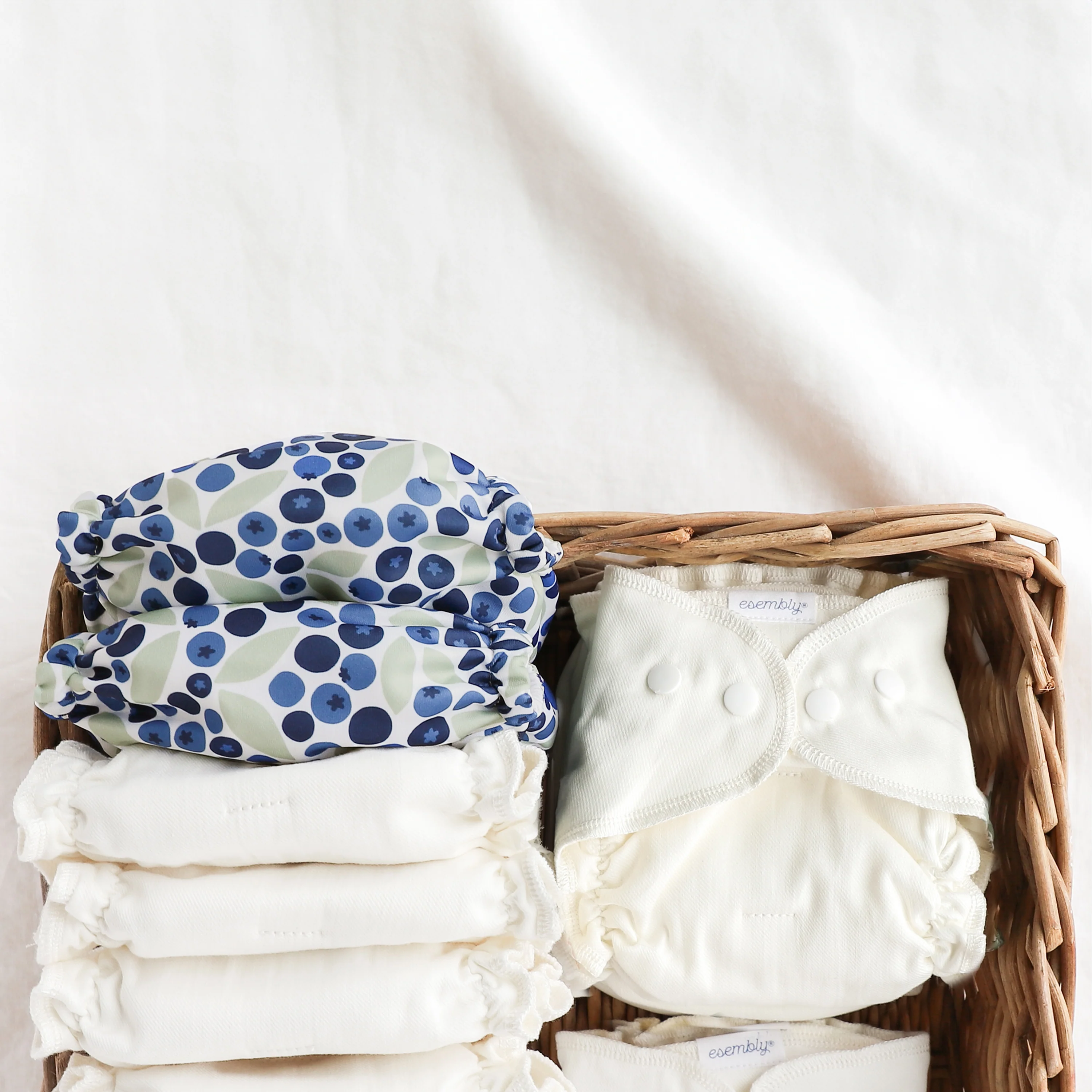 Outer Diaper Cover + Swim Diaper, Size 2, 100% OEKO-TEX Certified Recycled Fabric - Image 18