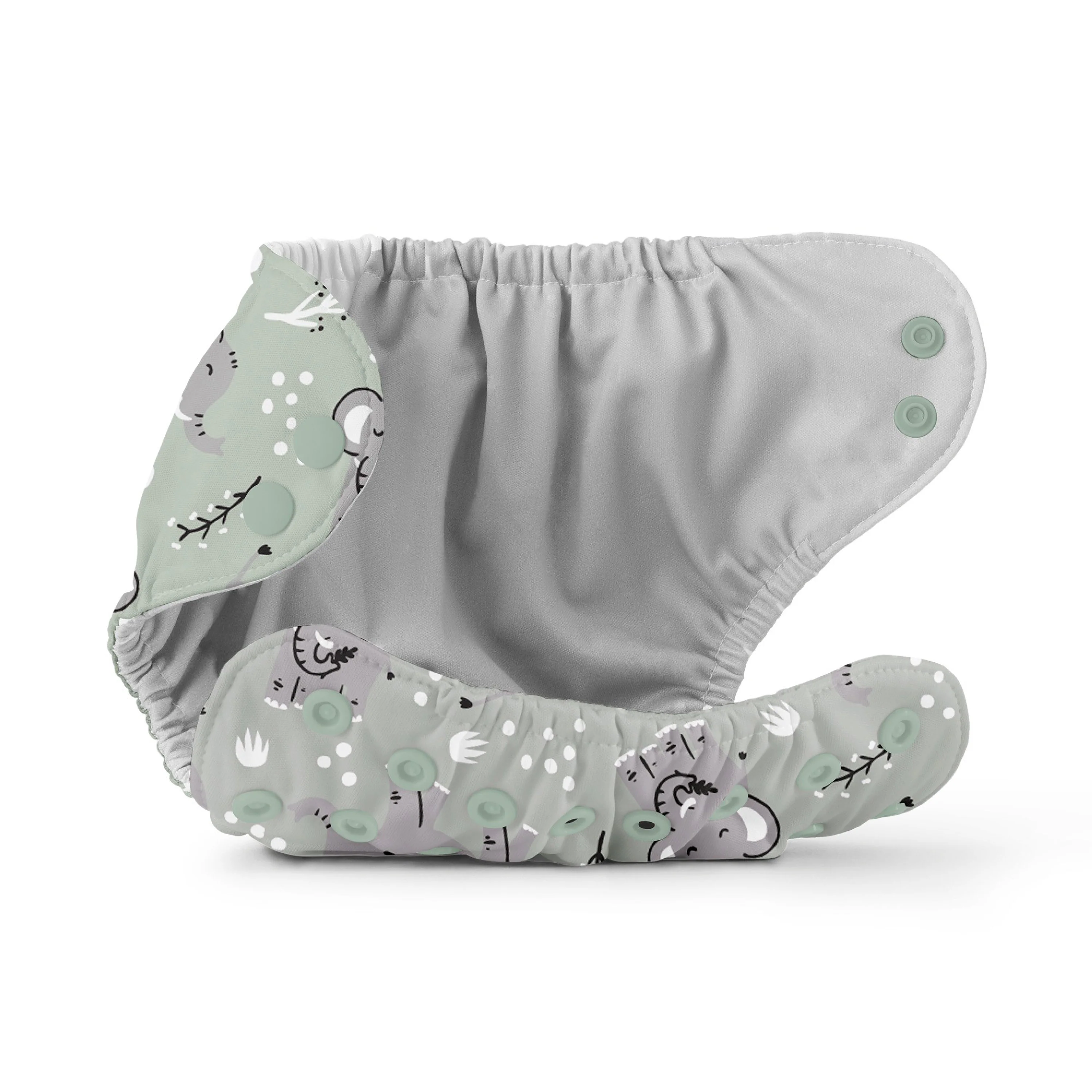 Outer Diaper Cover + Swim Diaper, Size 2, 100% OEKO-TEX Certified Recycled Fabric - Image 37