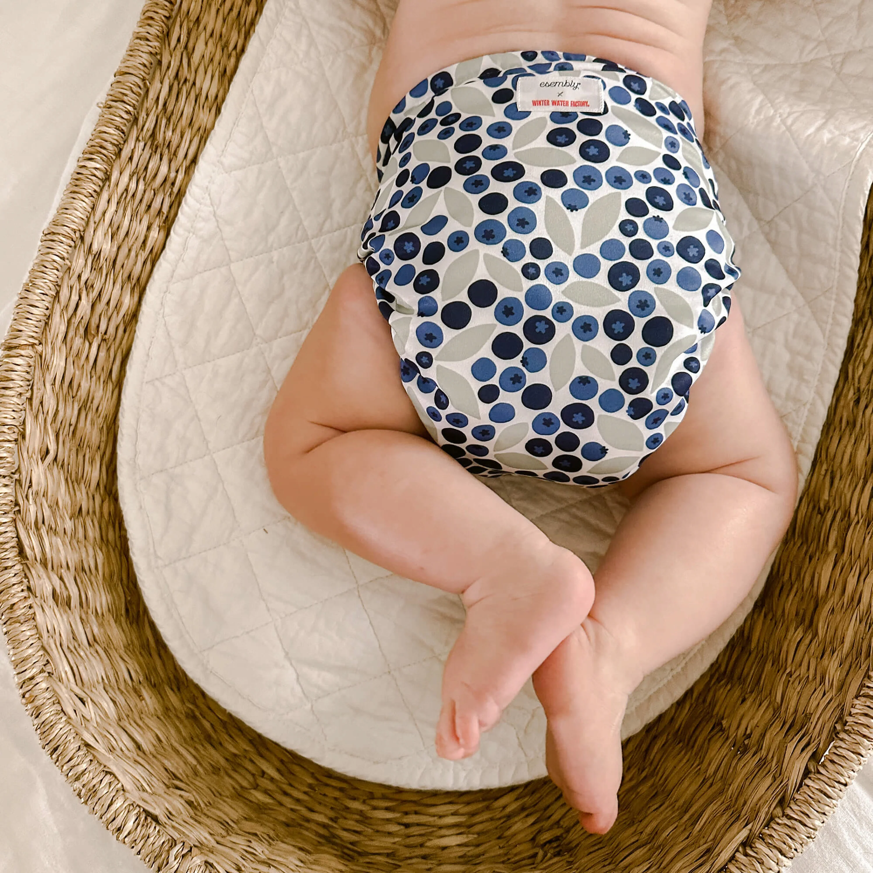 Outer Diaper Cover + Swim Diaper, Size 2, 100% OEKO-TEX Certified Recycled Fabric - Image 44