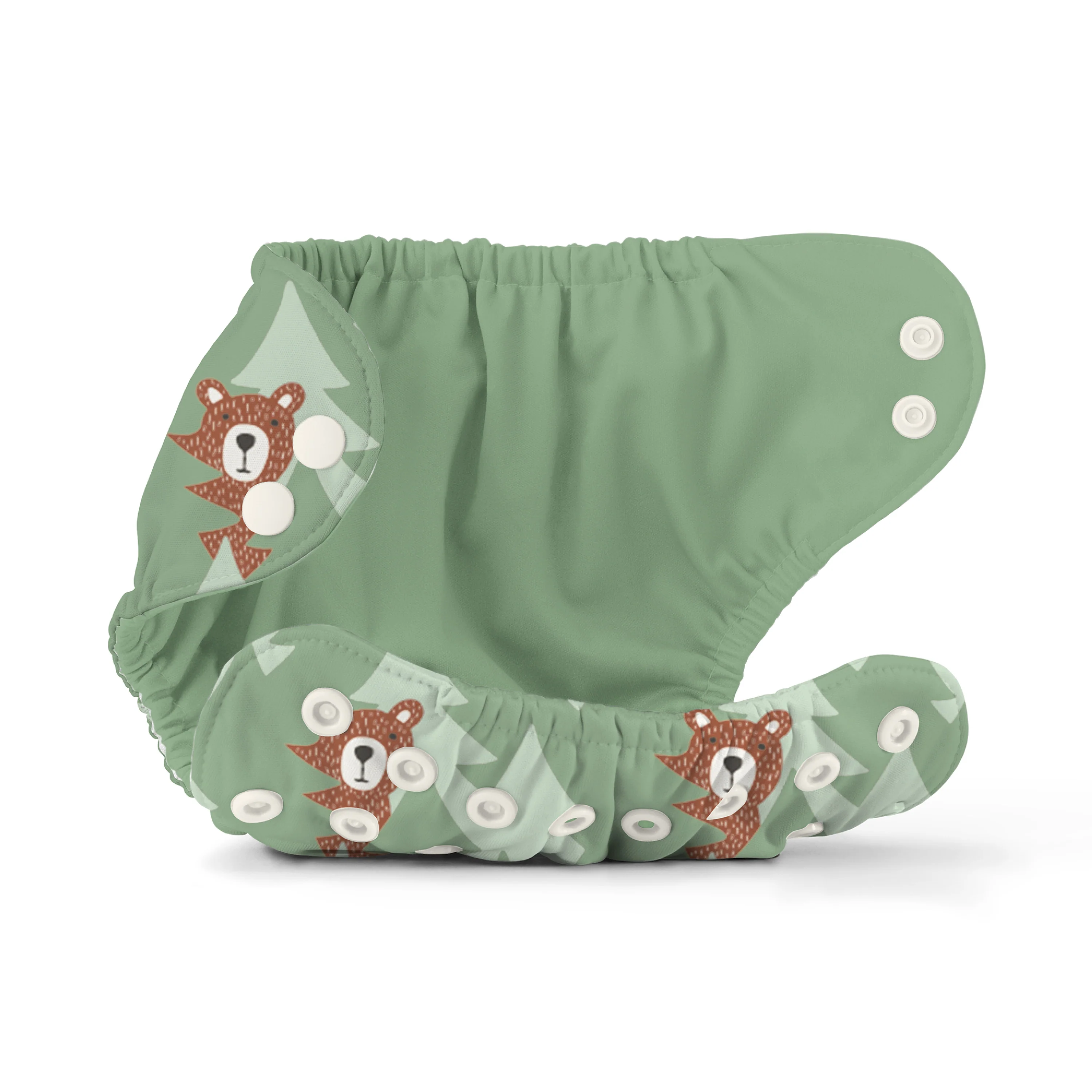 Outer Diaper Cover + Swim Diaper, Size 2, 100% OEKO-TEX Certified Recycled Fabric - Image 54