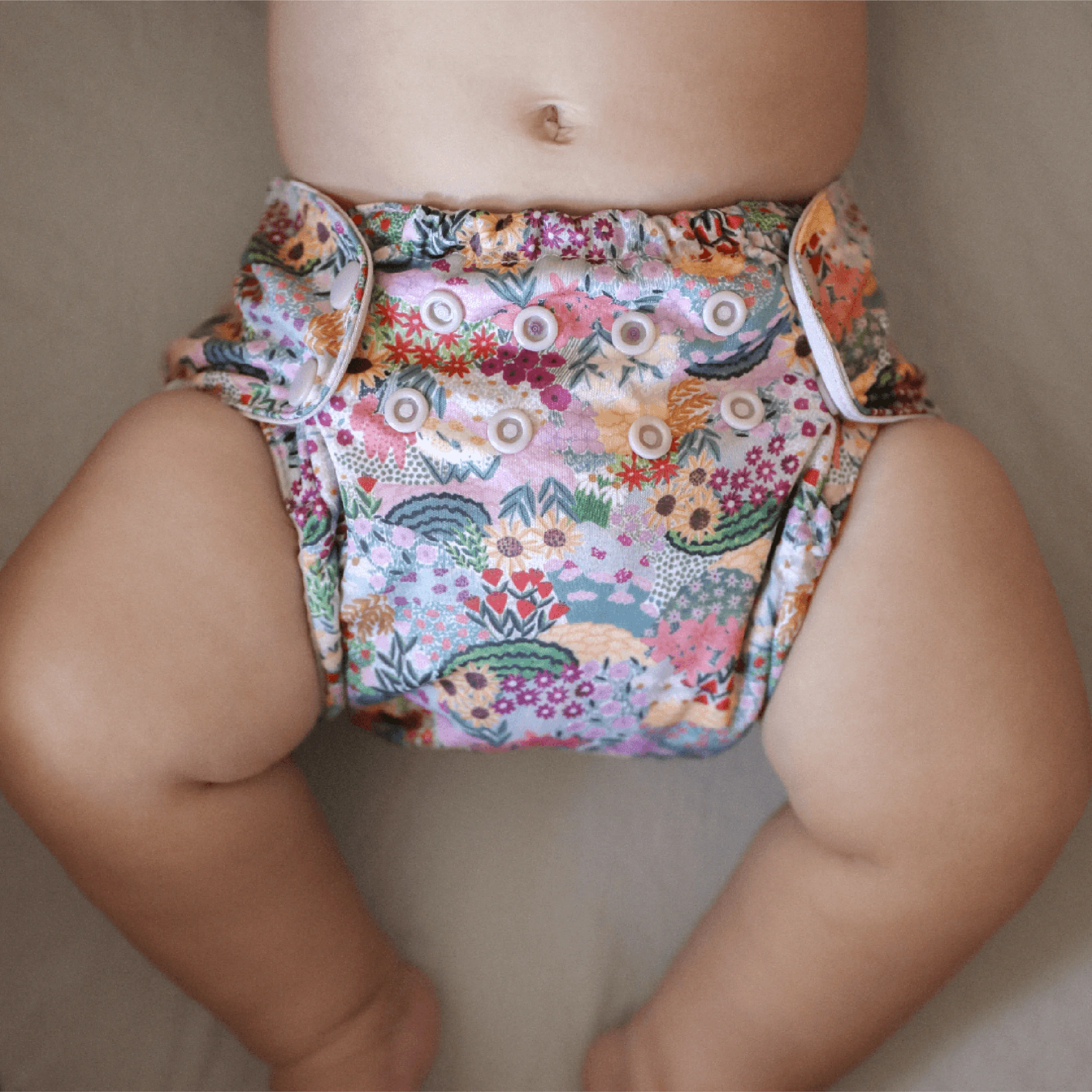 Outer Diaper Cover + Swim Diaper, Size 2, 100% OEKO-TEX Certified Recycled Fabric - Image 6