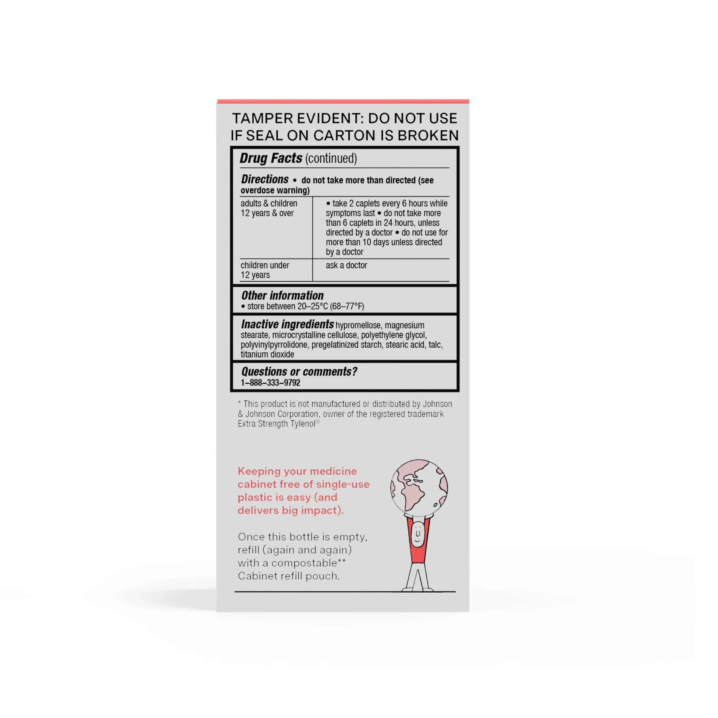 Pain Reliever & Fever Reducer - Acetaminophen Tablets USP, 500 mg - Image 5