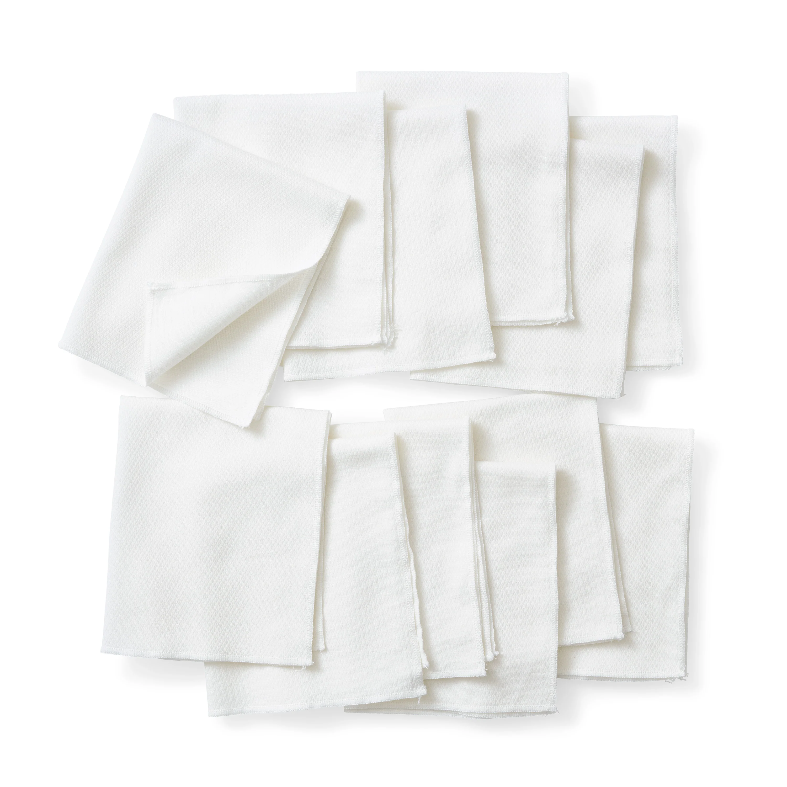 Reusable Paper Towel Set - Certified 100% Unbleached Organic Cotton - Image 3