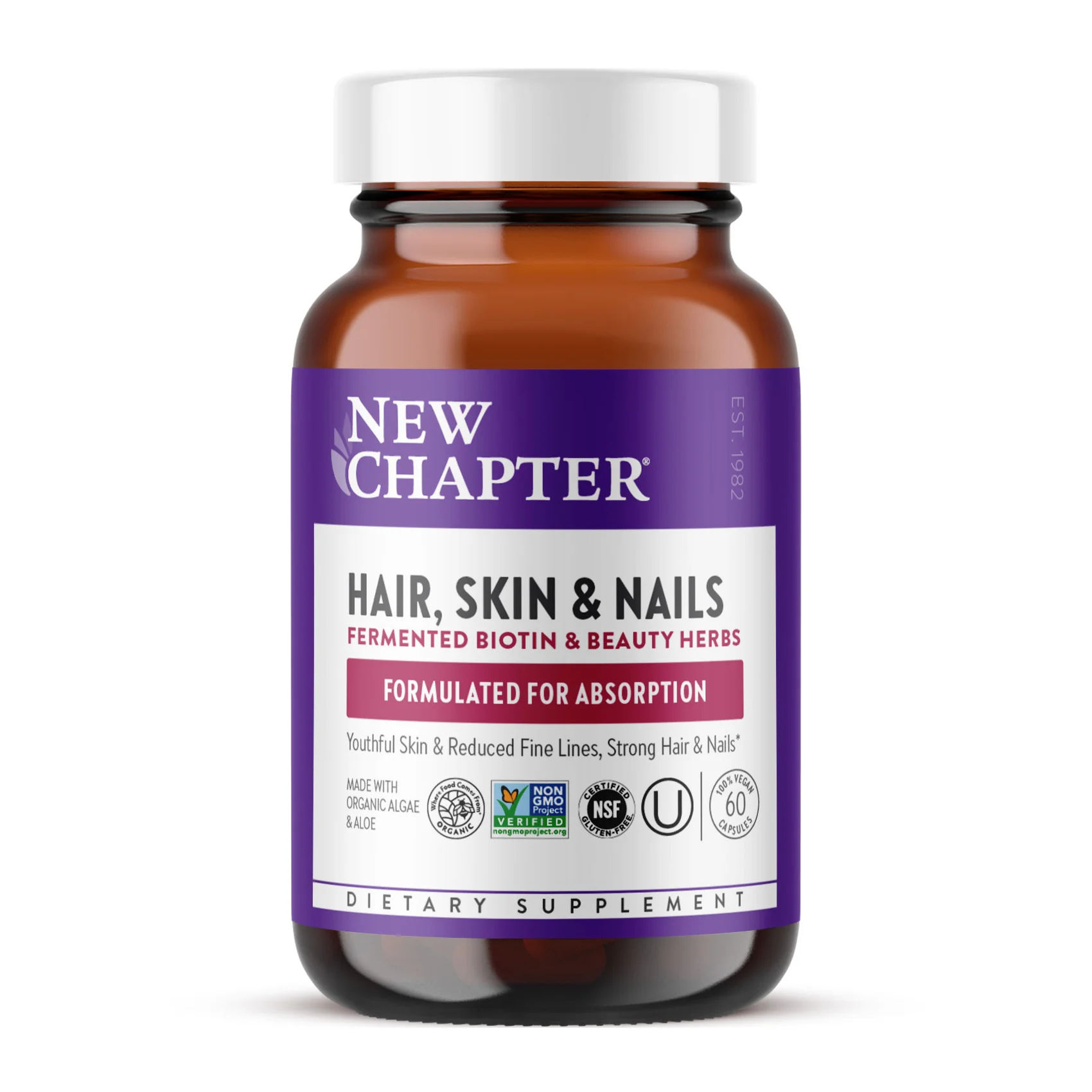 Hair, Skin & Nails, for Youthful Skin & Reduced Fine Lines - Image 3