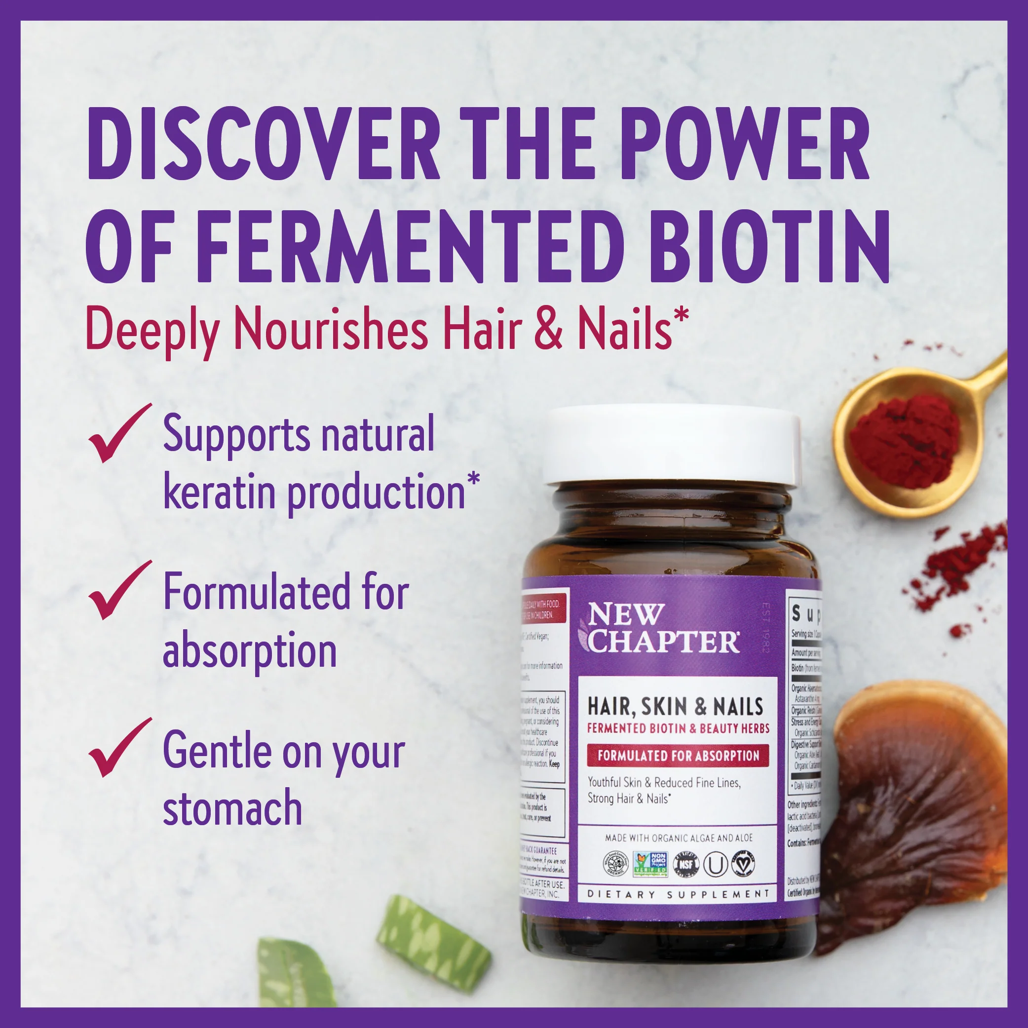 Hair, Skin & Nails, for Youthful Skin & Reduced Fine Lines - Image 8
