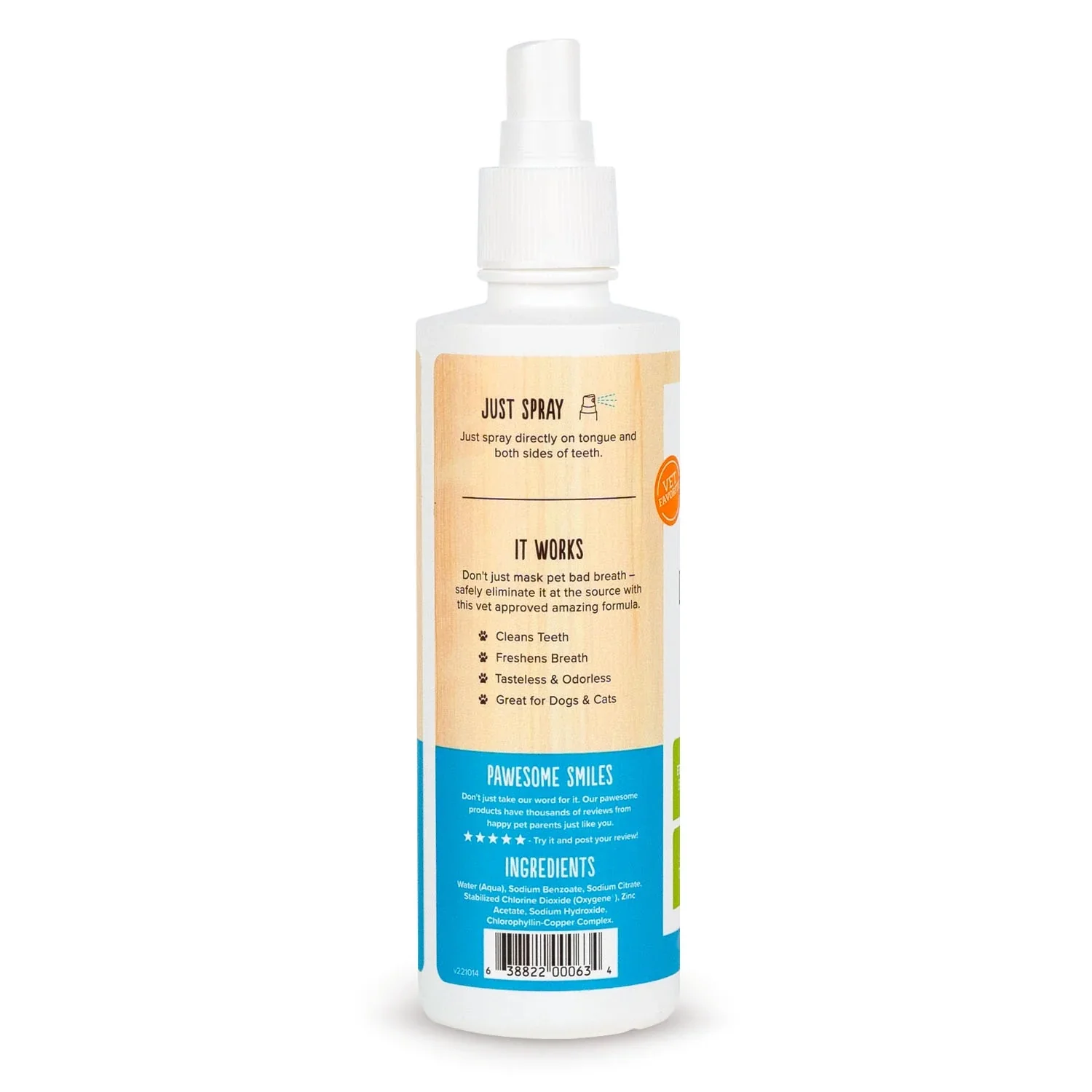 Pet Bad Breath Fast Acting Dental Spray - Image 7