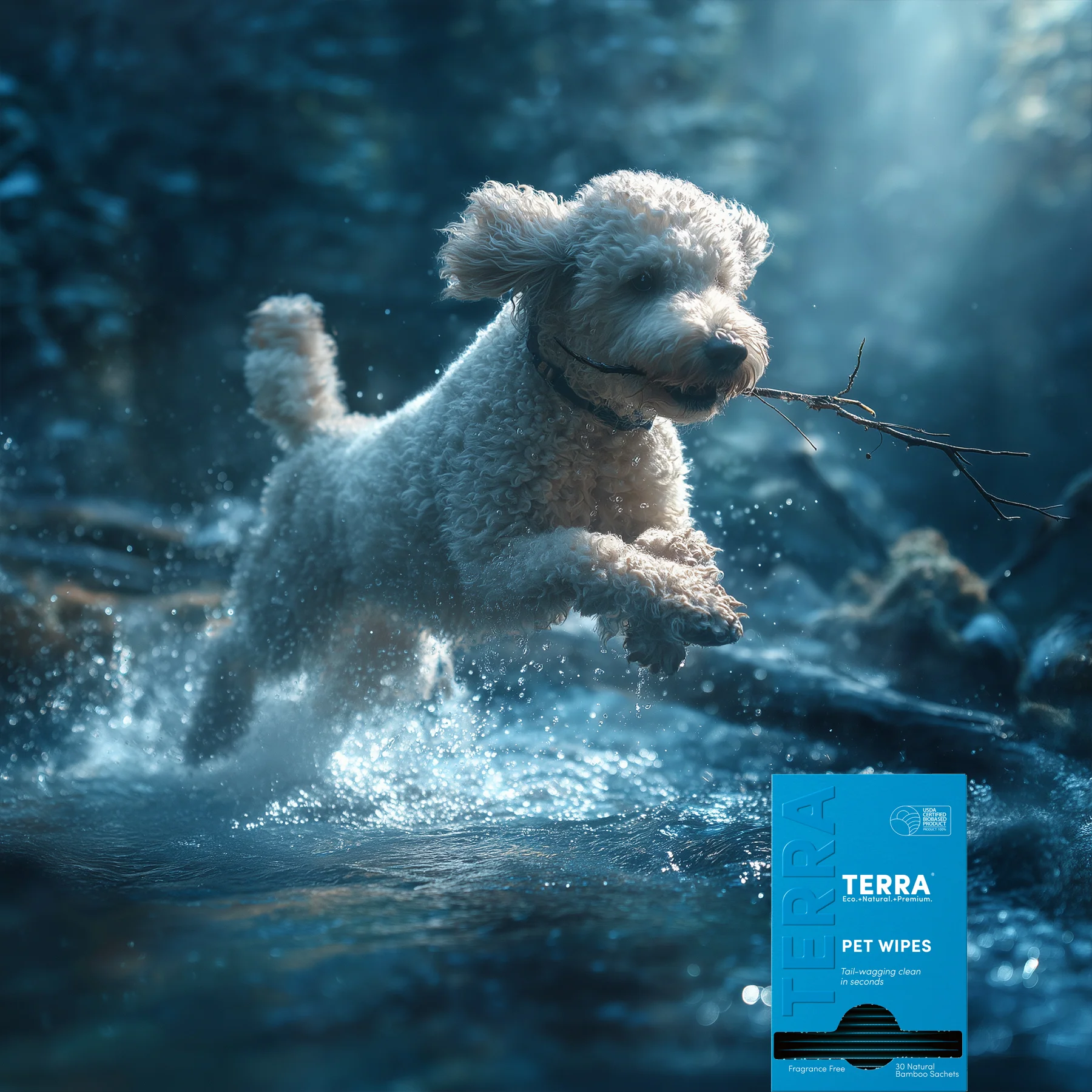 Pet Grooming Wipes, Fragrance Free, Gentle & Hydrating, Individually Wrapped - Image 5
