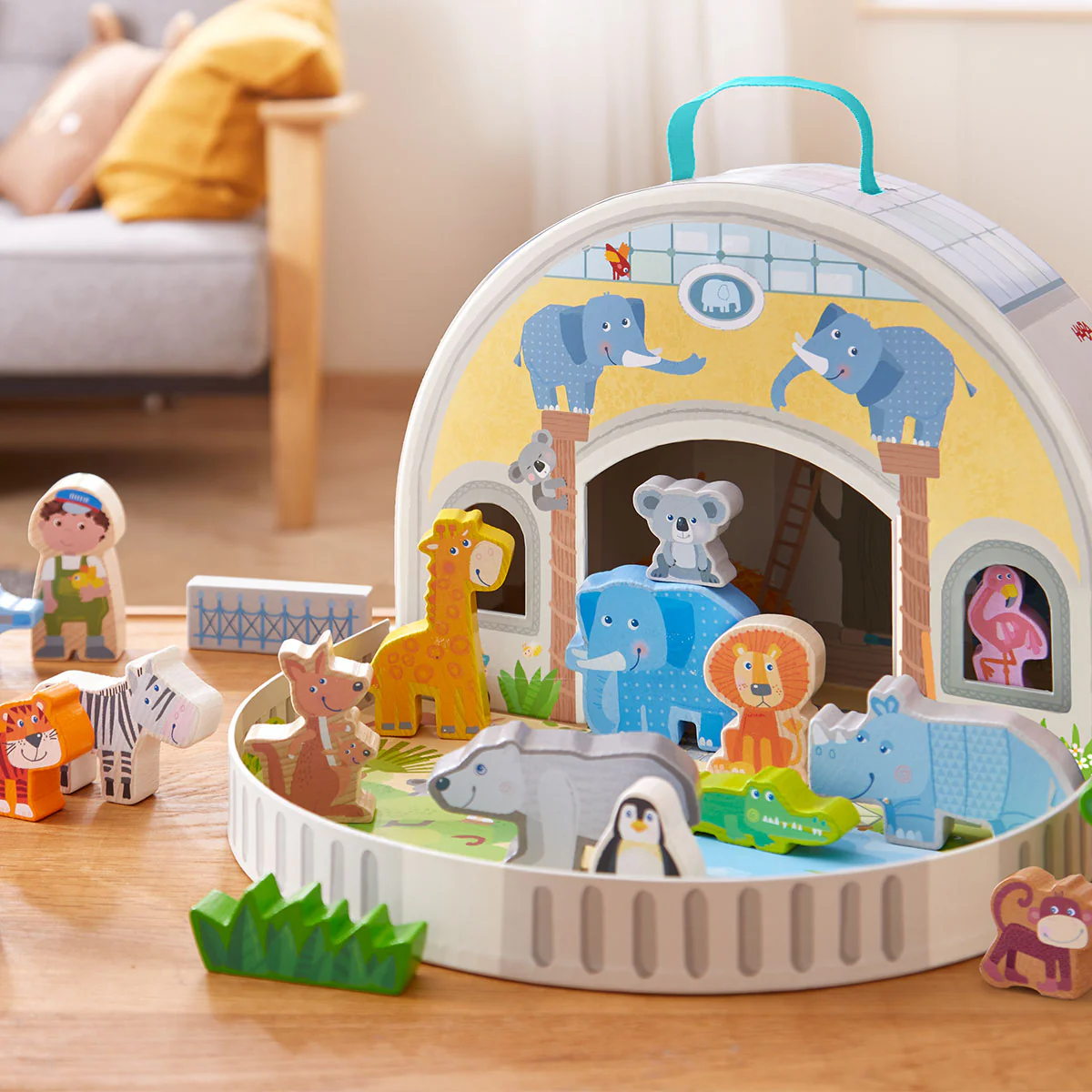 Play World at the Zoo - Sustainably Sourced Wood, 18+ Months - Image 9