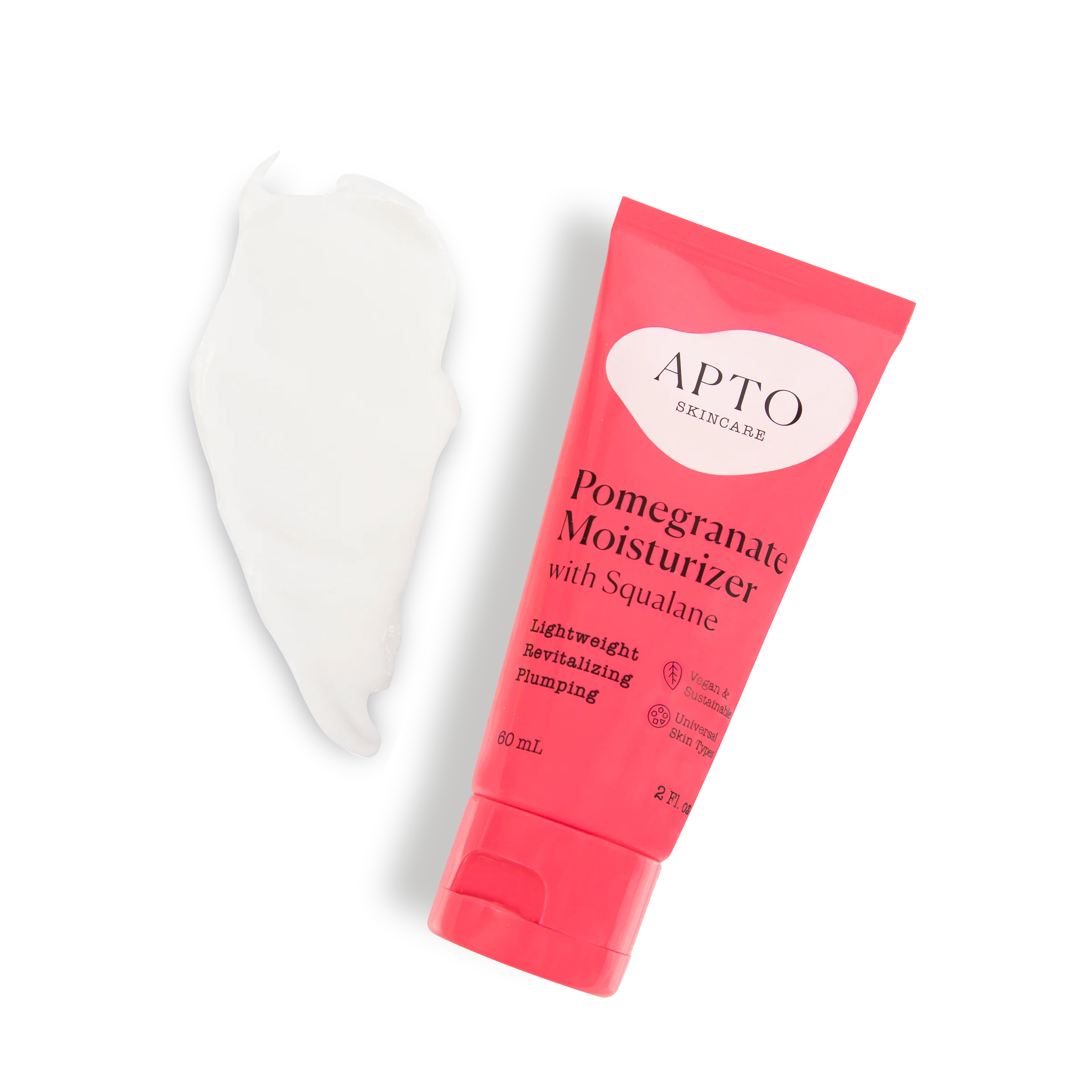 Pomegranate Moisturizer with Squalane, Lightweight Antioxidant Lotion - Image 2
