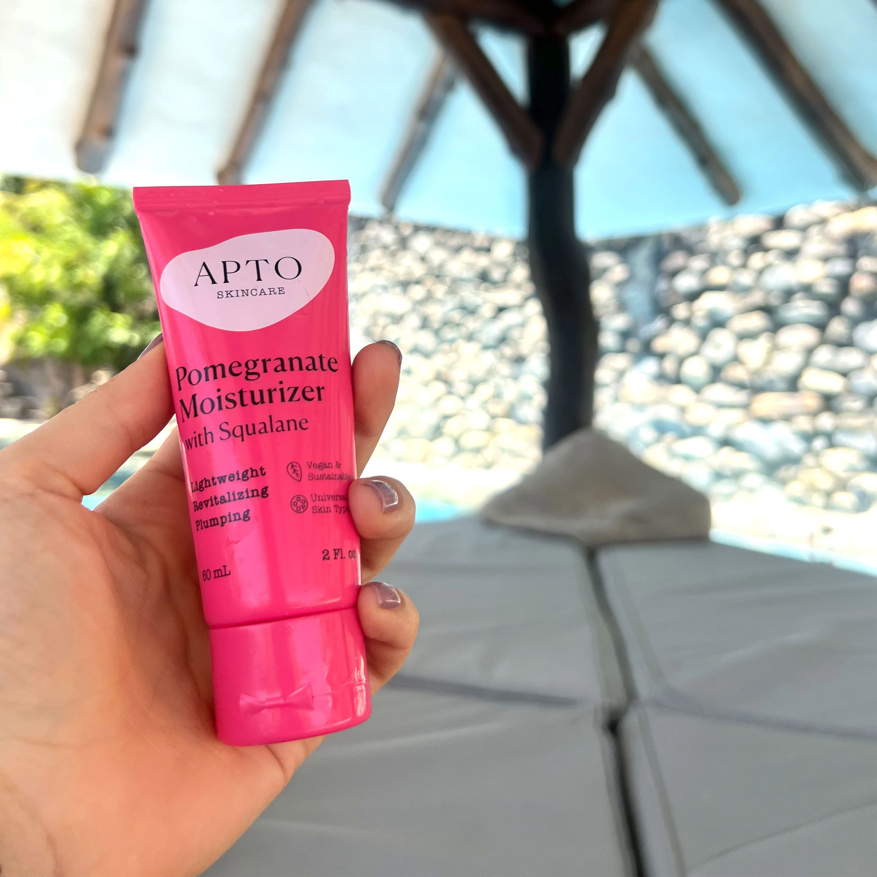 Pomegranate Moisturizer with Squalane, Lightweight Antioxidant Lotion - Image 5